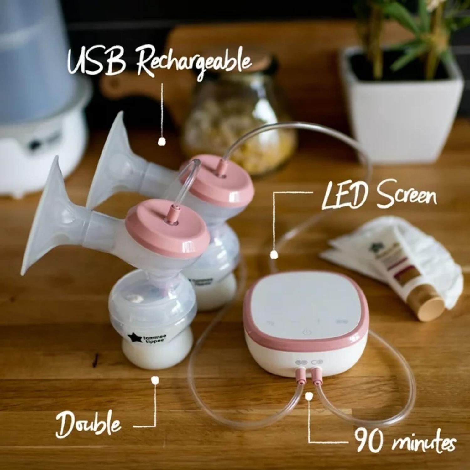 EXTRACTOR DE LECHE ELÉCTRICO DOBLE TOMMEE TIPPEE - 2