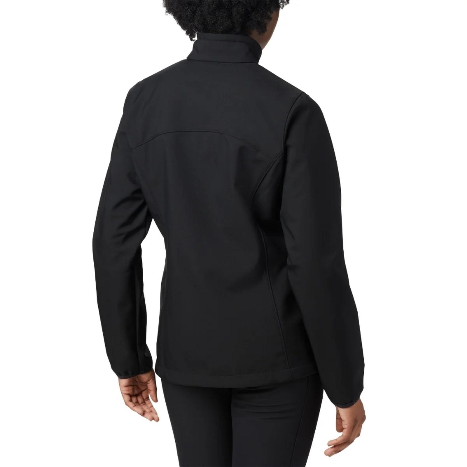 CASACA MUJER COLUMBIA SOFTSHELL - NEGRO - 2