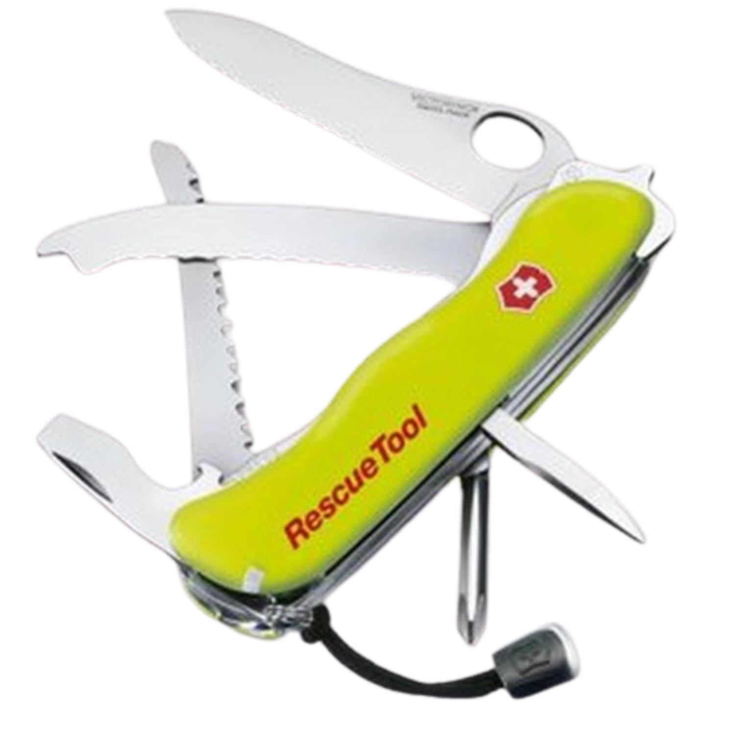 NAVAJA SUIZA VICTORINOX RESCUETOOL VERDE BOMBERO TAMAÑO TALLA ÚNICA - 2