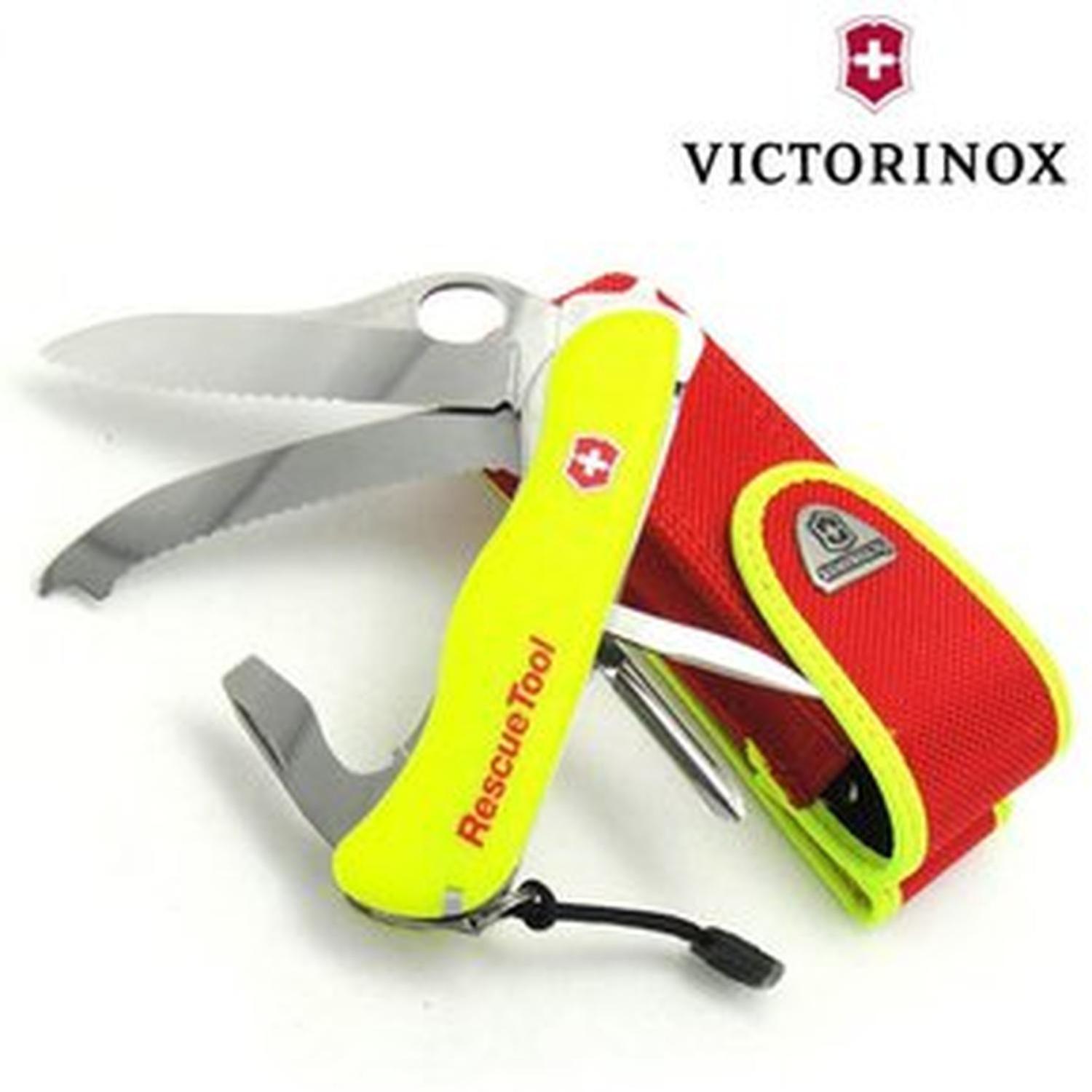 NAVAJA SUIZA VICTORINOX RESCUETOOL VERDE BOMBERO TAMAÑO TALLA ÚNICA - 4