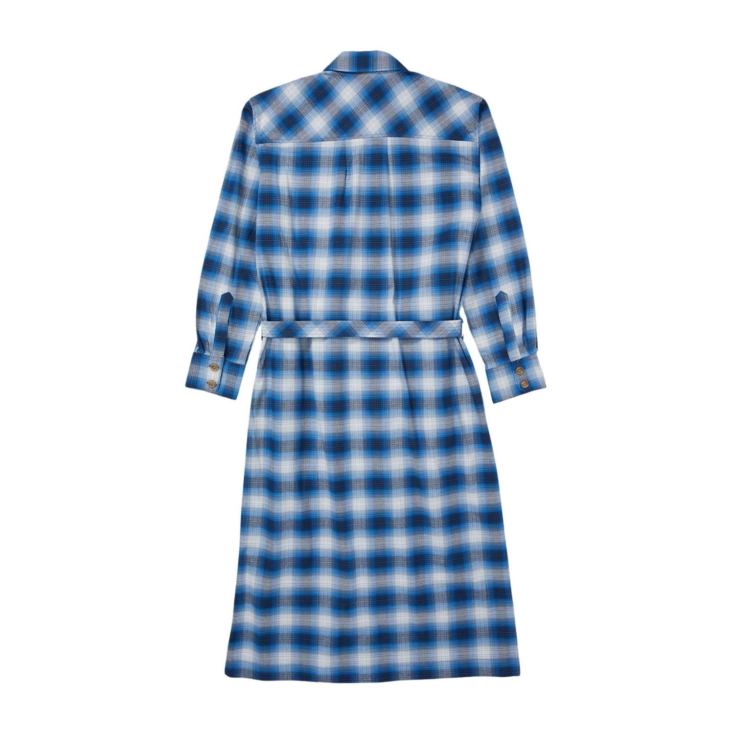 VESTIDO CAMISERO TOMMY HILFIGER MUJER FLANNEL - SIN CORREA - 2
