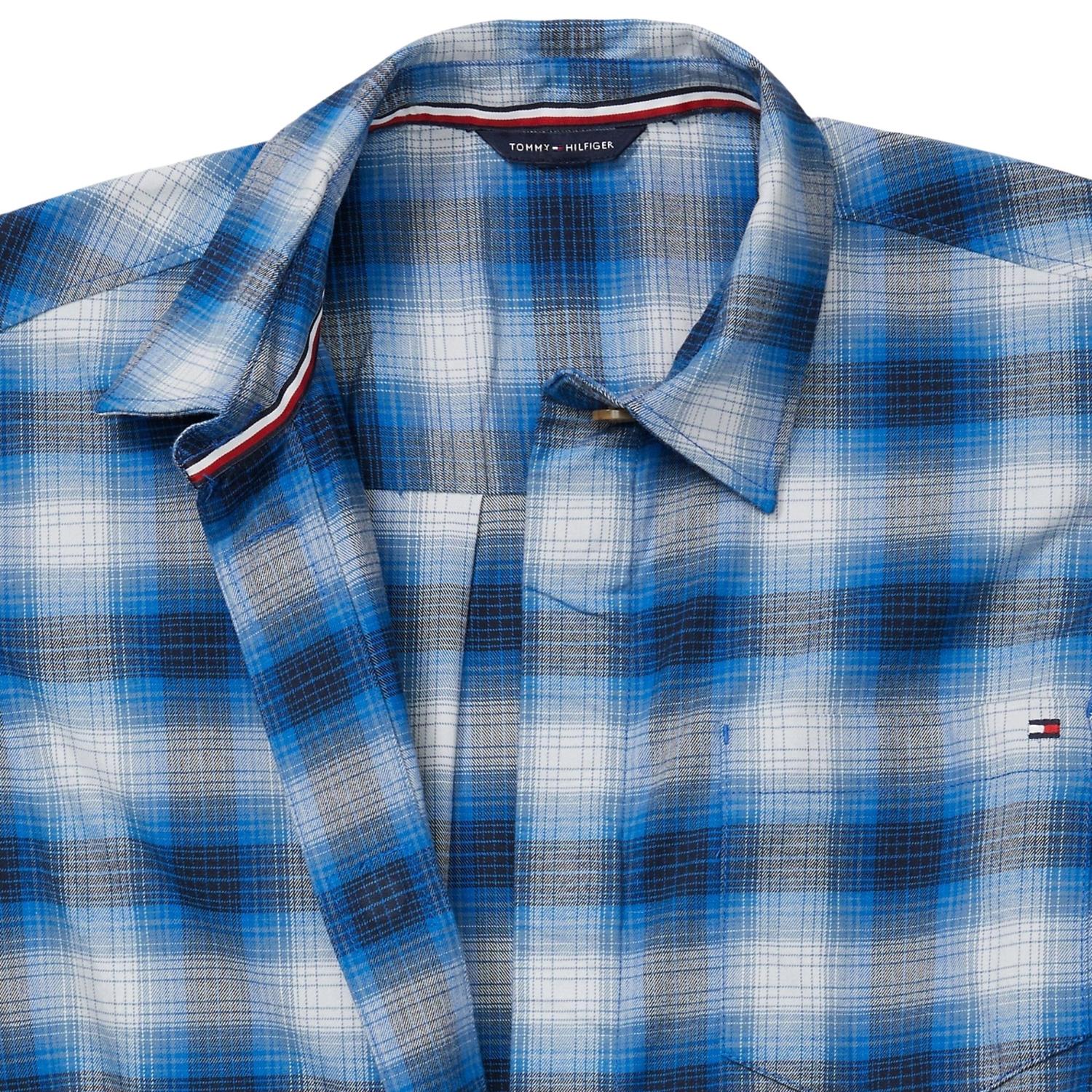 VESTIDO CAMISERO TOMMY HILFIGER MUJER FLANNEL - SIN CORREA - 4
