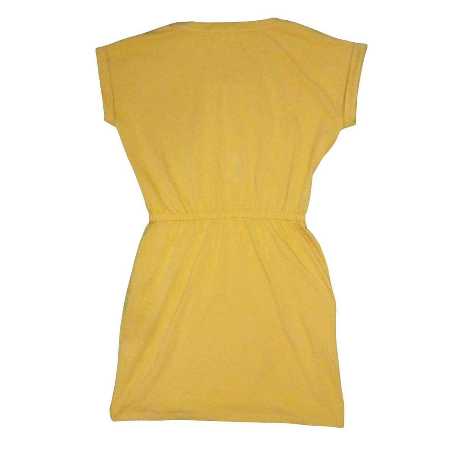 VESTIDO POLO CALVIN KLEIN SLIM AMARILLO - 2