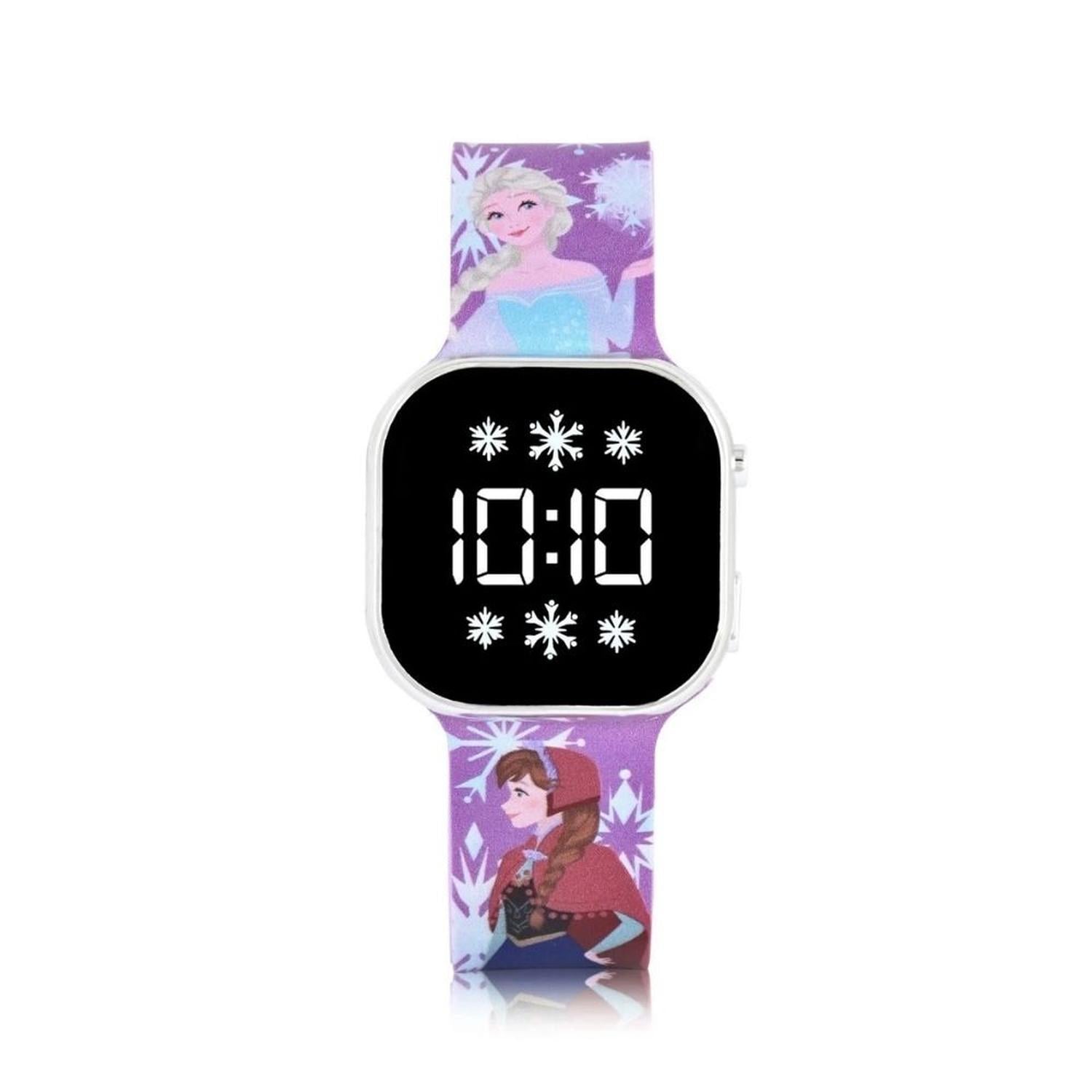 RELOJ LED PARA NIÑOS FROZEN TAMAÑO TALLA UNICA - 1