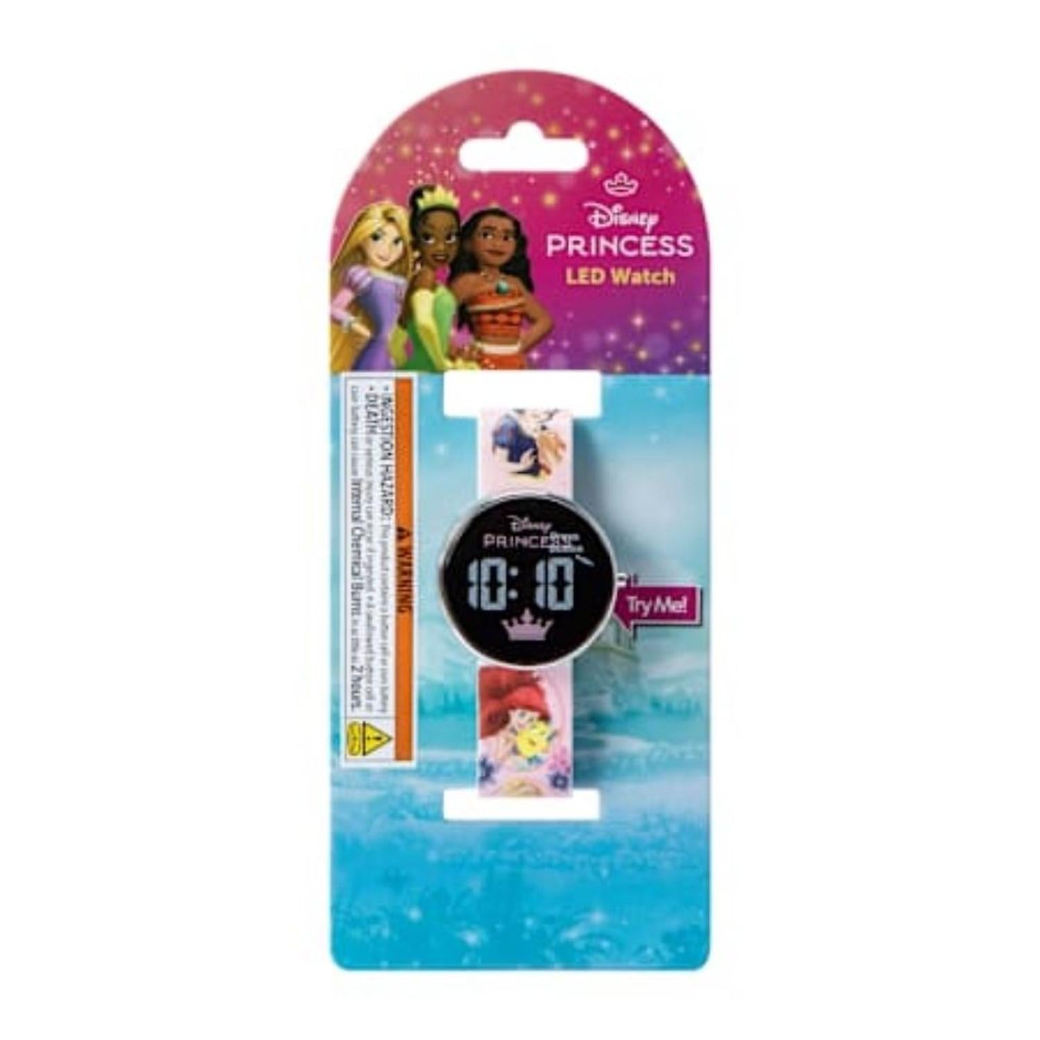 RELOJ LED PARA NIÑAS PRINCESAS DISNEY TAMAÑO TALLA UNICA - 3