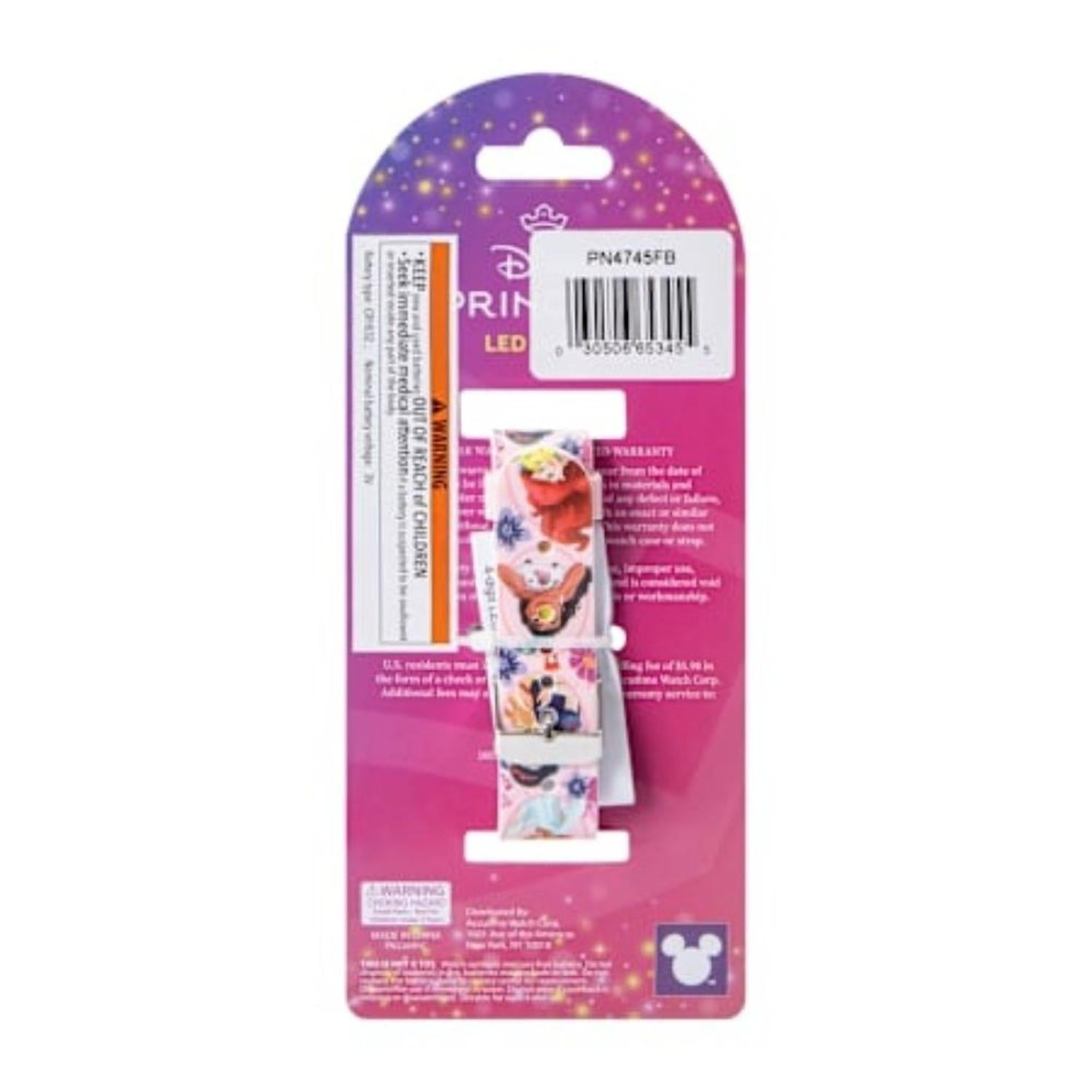 RELOJ LED PARA NIÑAS PRINCESAS DISNEY TAMAÑO TALLA UNICA - 4