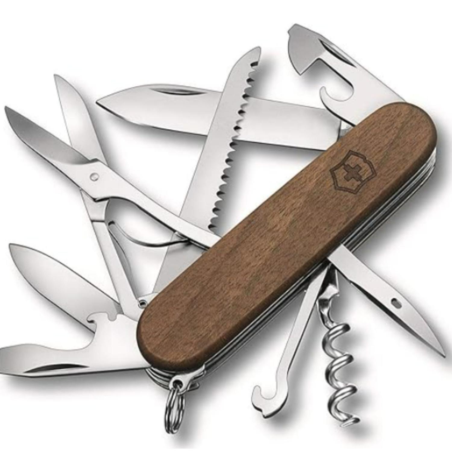VICTORINOX - NAVAJA UNISEX HUNTSMAN - MADERA TAMAÑO TALLA ÚNICA - 1