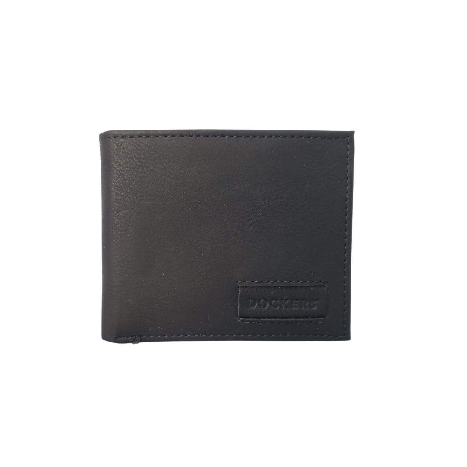 BILLETERA BIFOLD DOCKERS HOMBRE - NEGRO MATE TAMAÑO TALLA ÚNICA - 1
