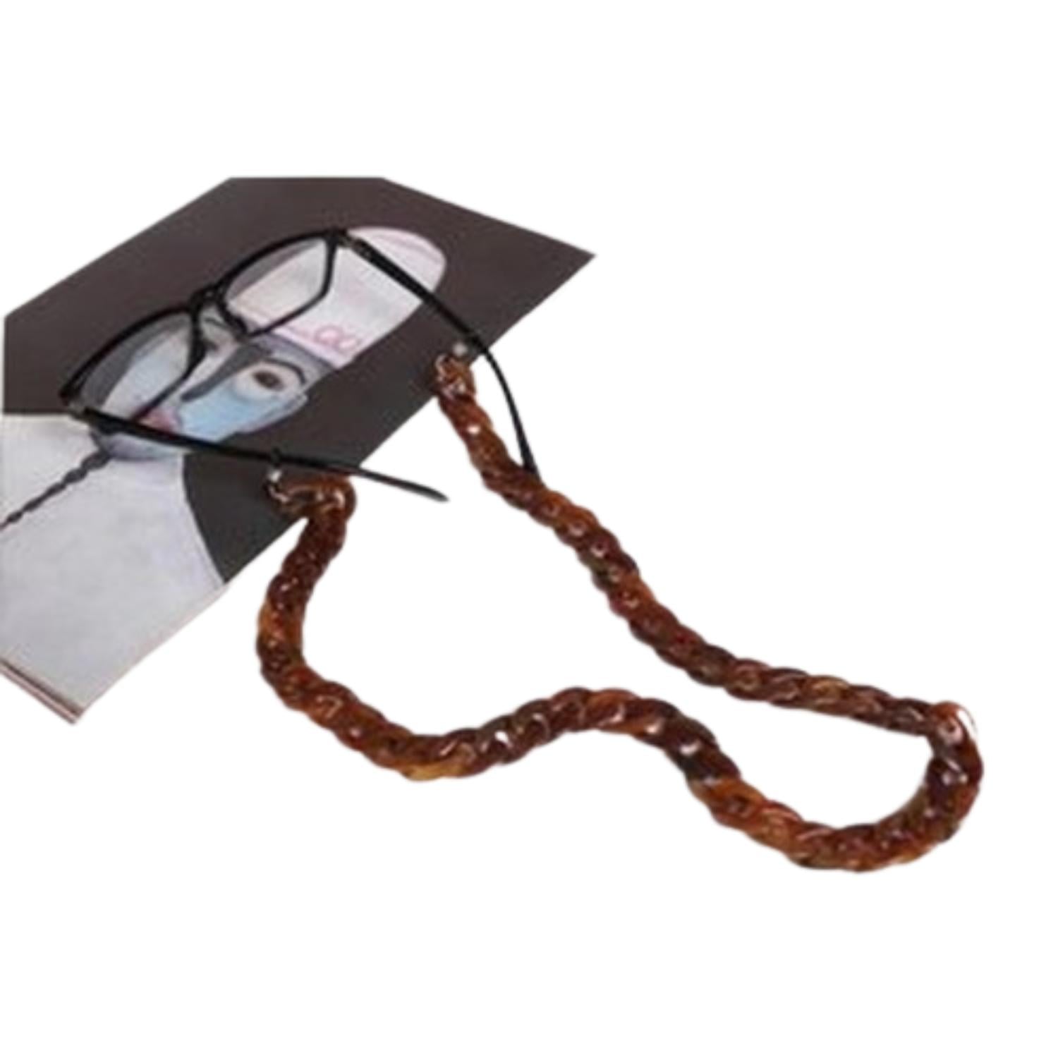 HOLDERS PARA LENTES MUJER COLOR MARRON - 1