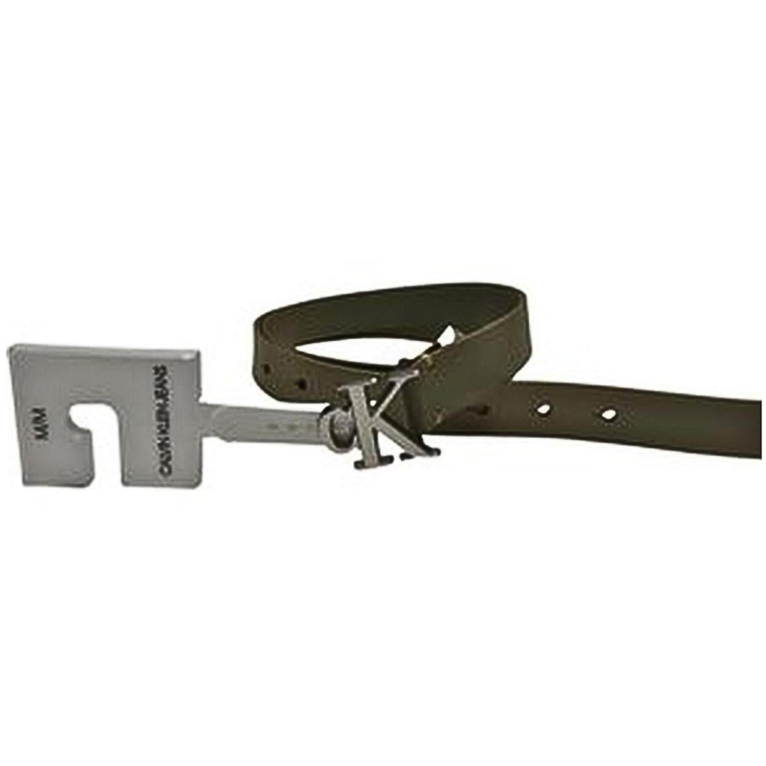 CINTURÓN O CORREA DE CUERO CALVIN KLEIN PARA MUJER - BEIGE - 1