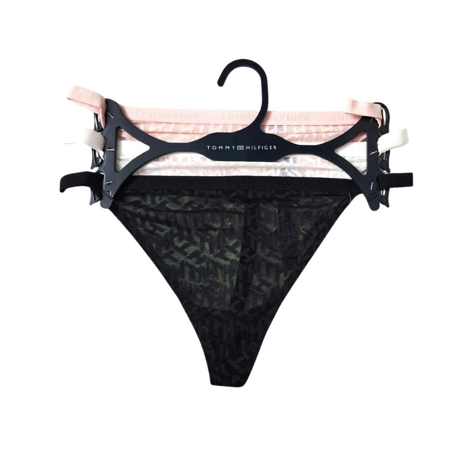 CALZON HILO TOMMY HILFIGER DISEÑO MALLA PACK X3 - 1
