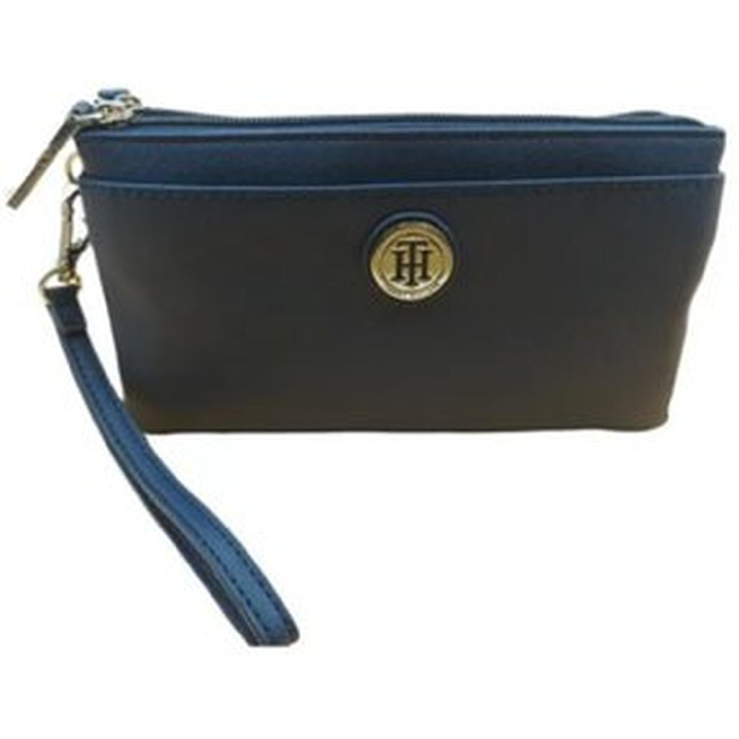 WRISLET O CARTERA DE MANO TIPO BILLETERA TOMMY HILFIGER - NEGRO TAMAÑO TALLA ÚNICA - 1