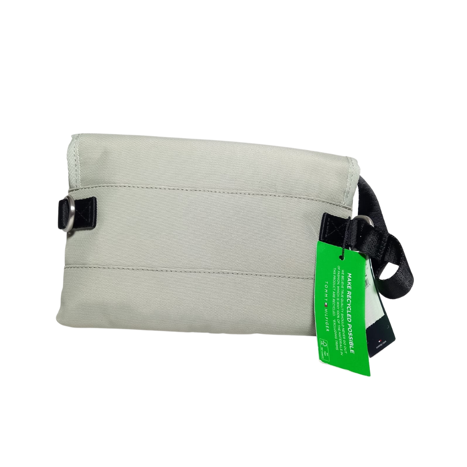 CANGURO CROSSBODY TOMMY HILFIGER CUADRADA CON HEBILLA VERDE TAMAÑO TALLA ÚNICA - 2