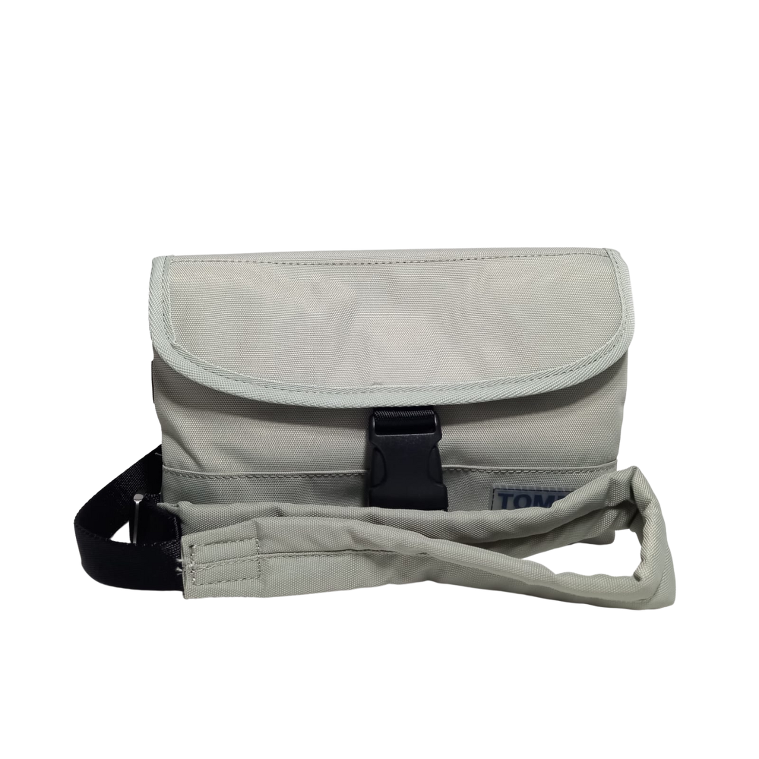 CANGURO CROSSBODY TOMMY HILFIGER CUADRADA CON HEBILLA VERDE TAMAÑO TALLA ÚNICA - 3