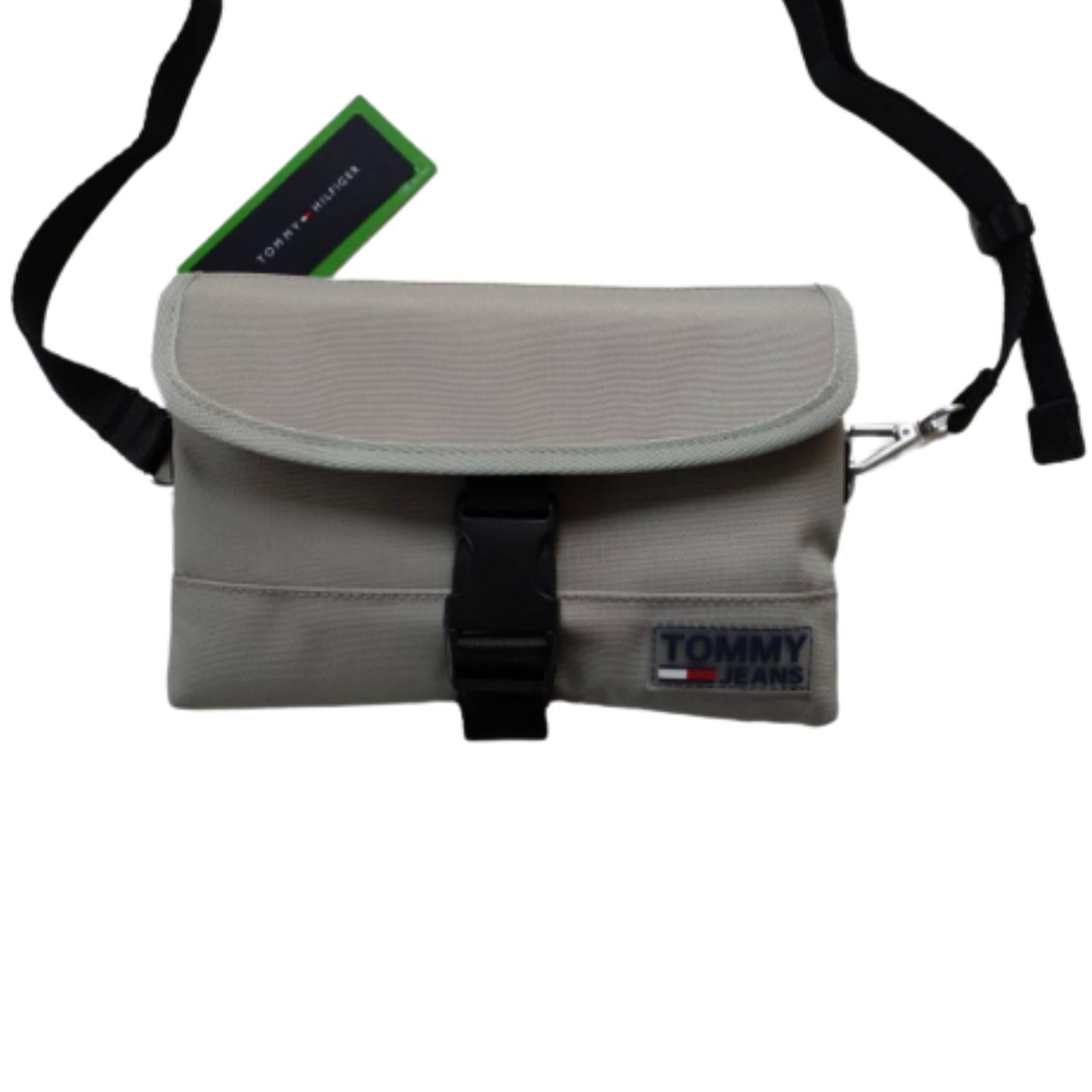 CANGURO CROSSBODY TOMMY HILFIGER CUADRADA CON HEBILLA VERDE TAMAÑO TALLA ÚNICA - 4
