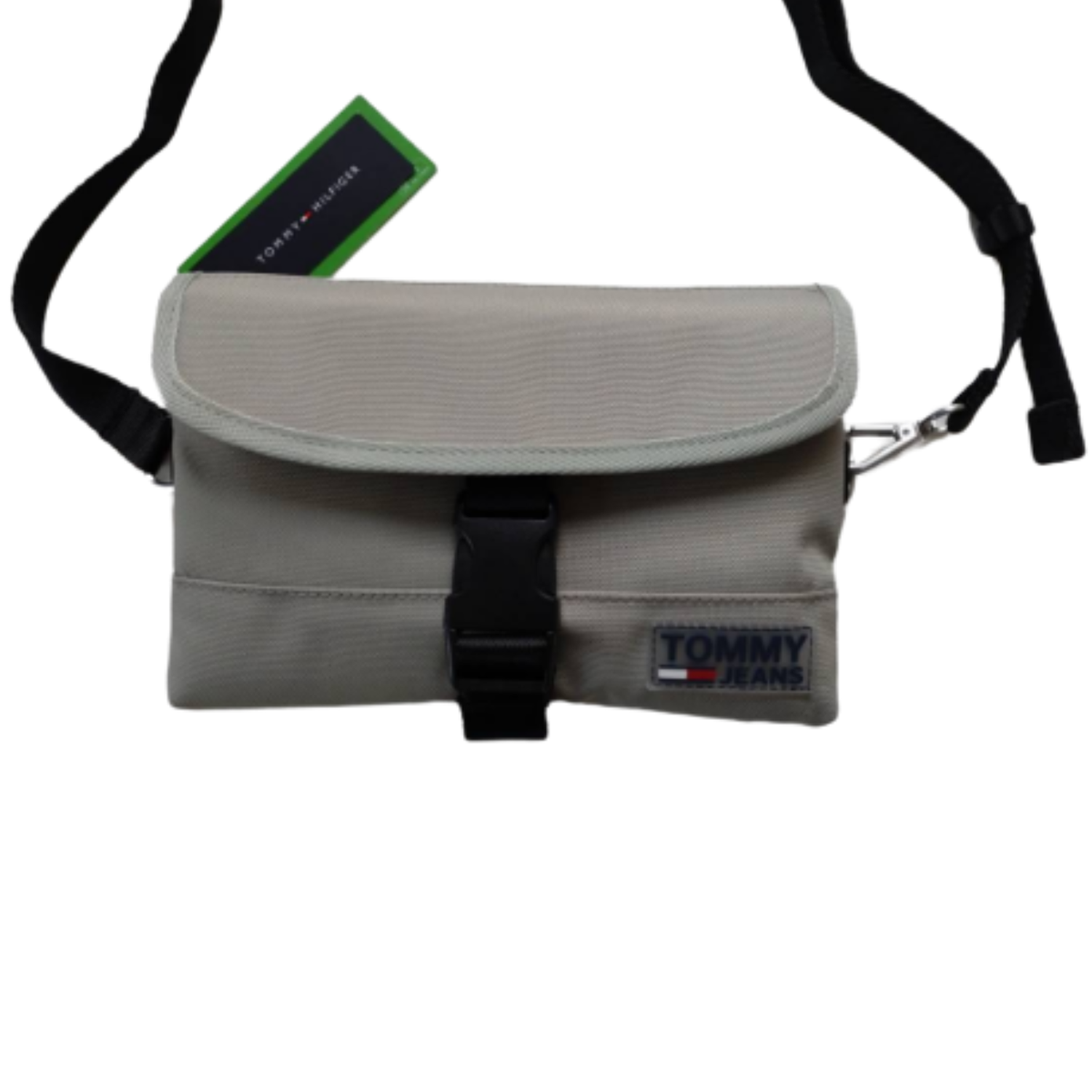 CANGURO CROSSBODY TOMMY HILFIGER CUADRADA CON HEBILLA VERDE TAMAÑO TALLA ÚNICA - 4