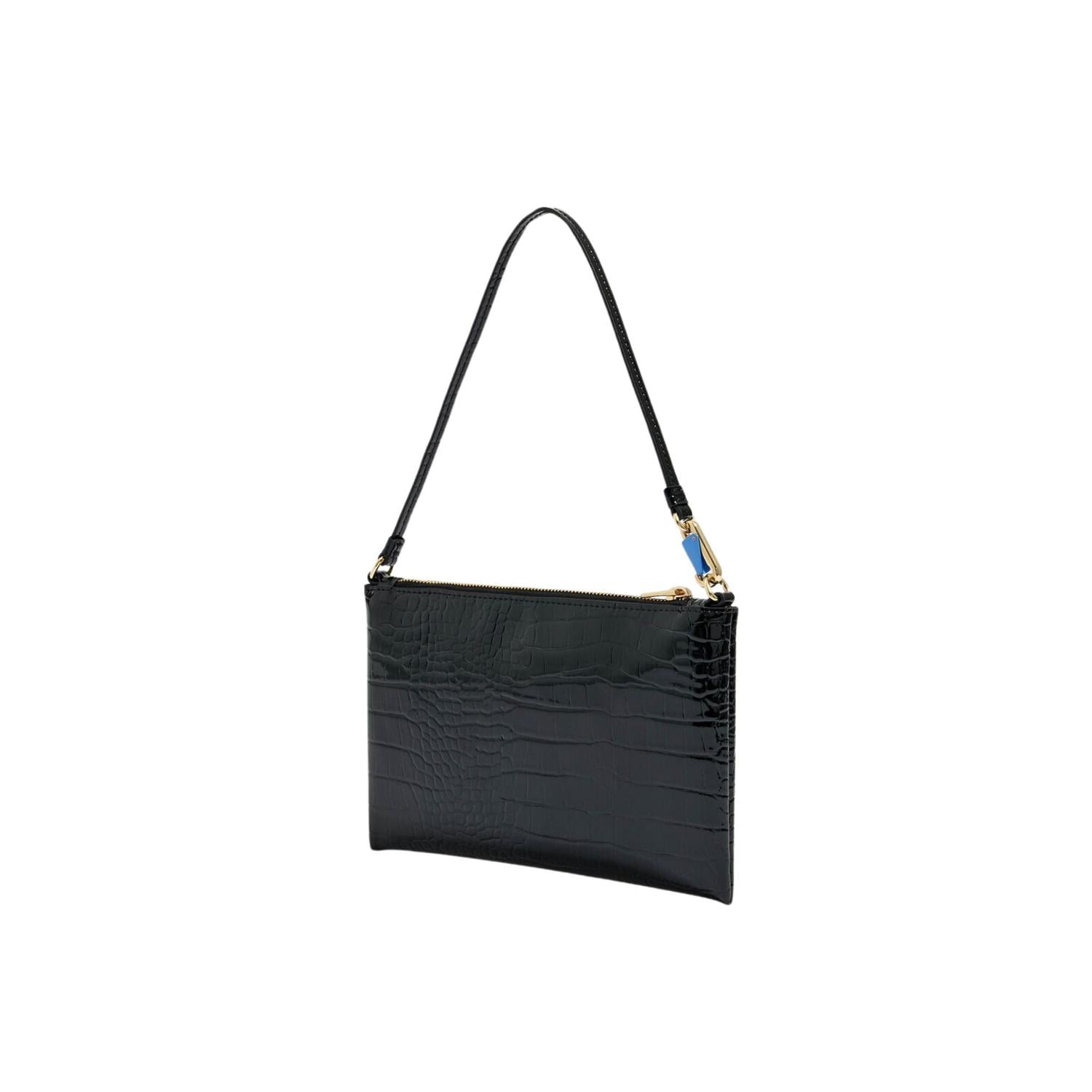 CARTERA SLIM BIMBA Y LOLA CHAROL - NEGRO TAMAÑO TALLA ÚNICA - 2