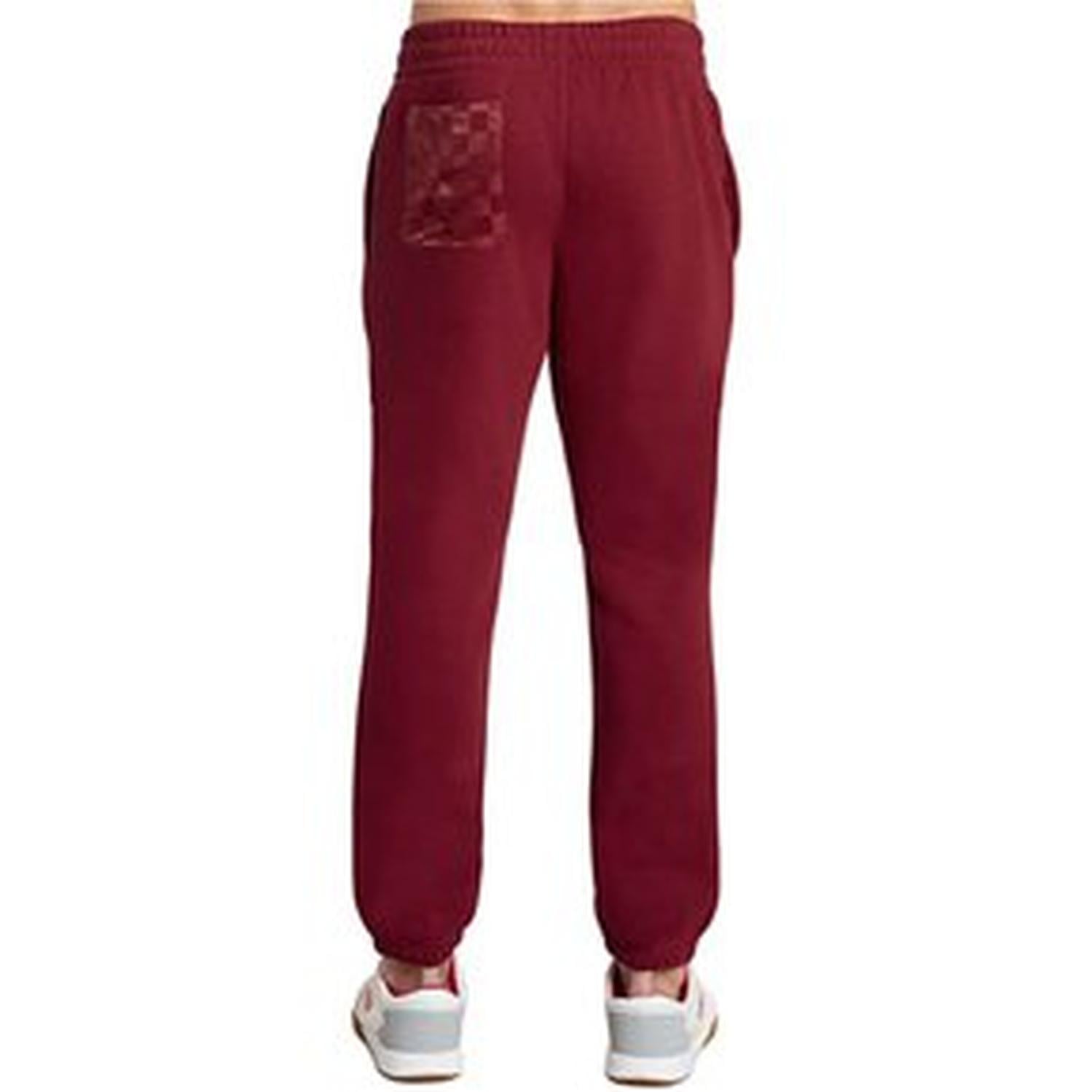 PANTALON DE BUZO JOGGER UMBRO GUINDA - 4