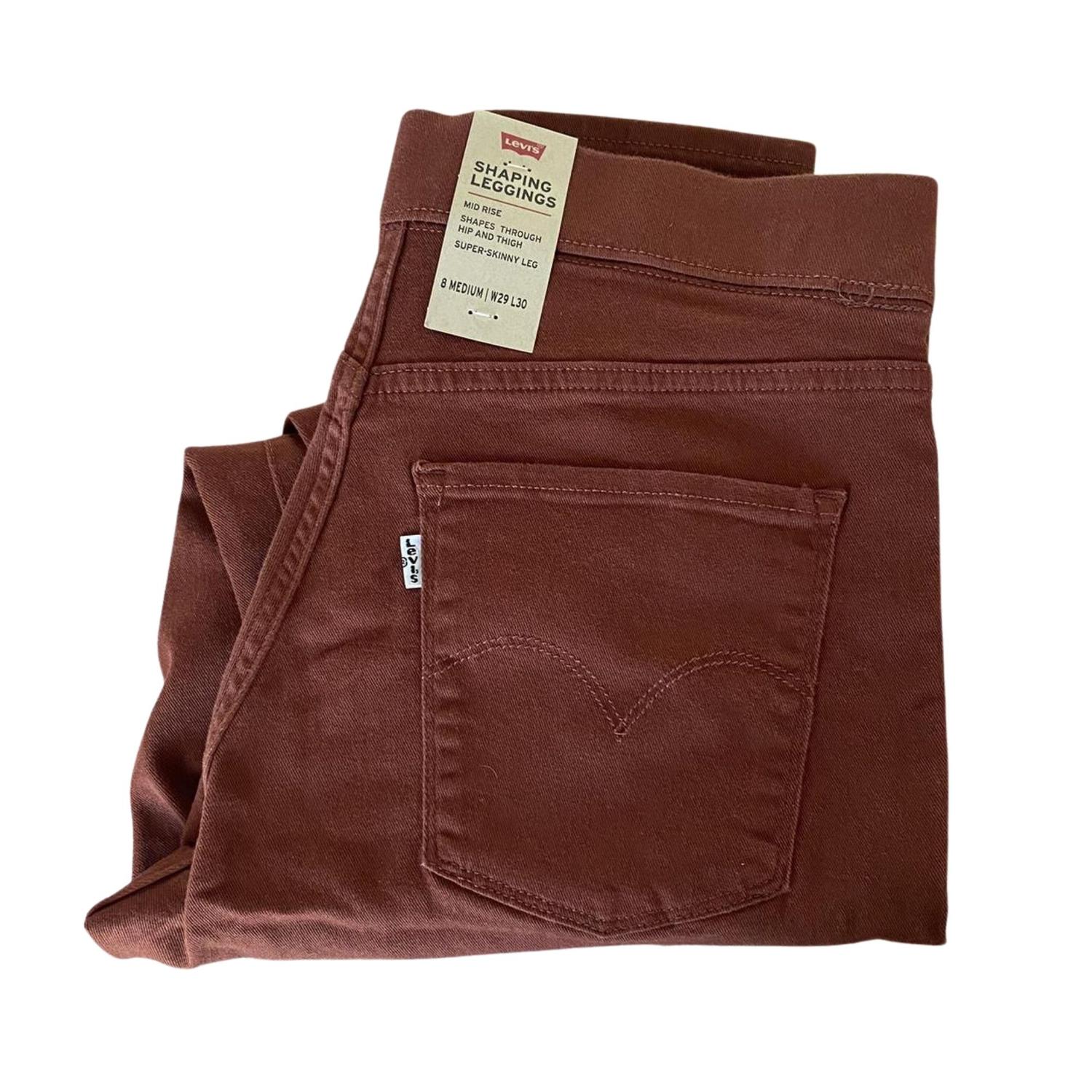 JEAN LEVIS PARA MUJER SHAPING LEGGIN - OCRE - 2