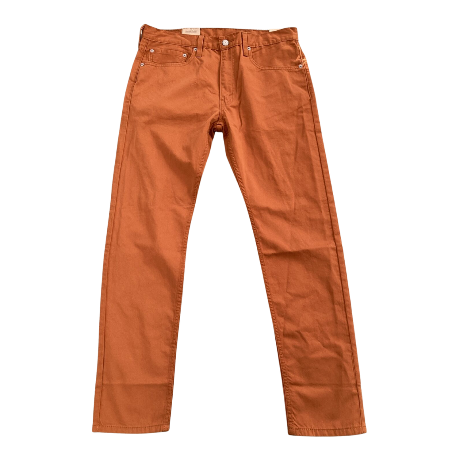 PANTALON LEVIS 512 SLIM TAPER - NARANJA - 1