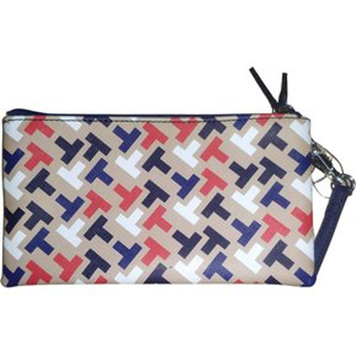 WRISLET O CARTERA DE MANO TOMMY HILFIGER MONOGRAM - BEIGE TAMAÑO TALLA ÚNICA - 2