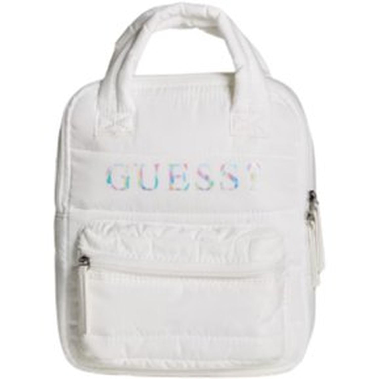 MOCHILA GUESS BACKPACK O CARTERA DE MANO - BLANCO TAMAÑO TALLA ÚNICA - 1