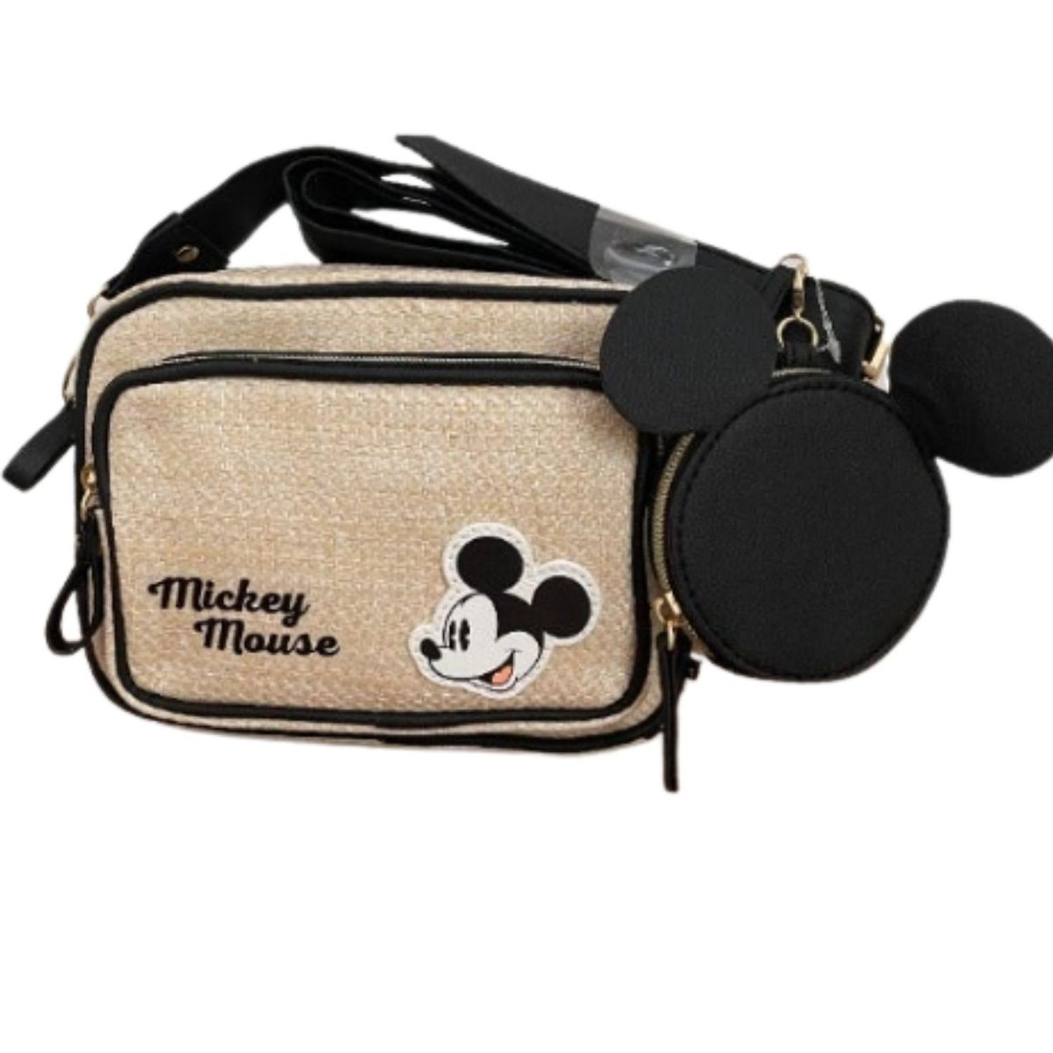 CARTERA CROSSBODY DISNEY MICKEY MOUSE - BEIGE TAMAÑO TALLA ÚNICA - 8