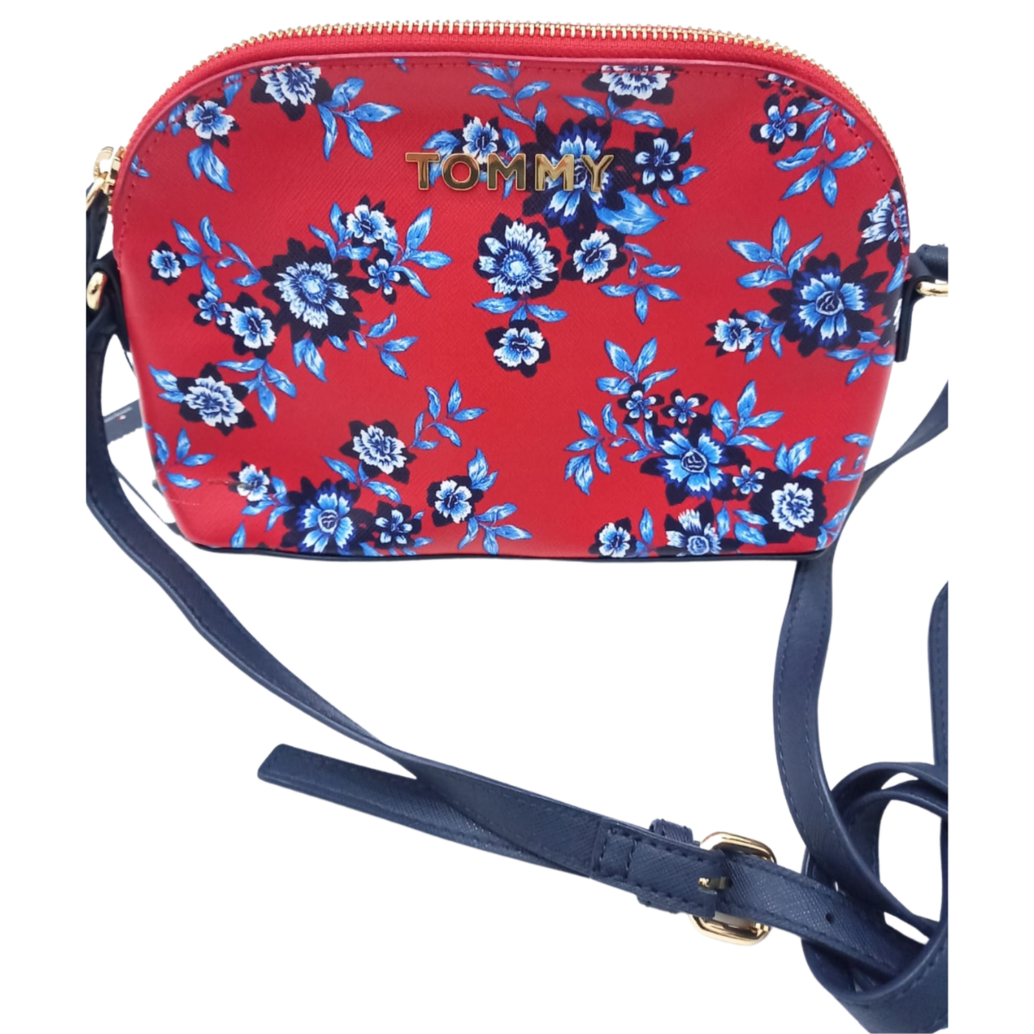 CROSSBODY O CARTERA TOMMY HILFIGER CORE CON FLORES- ROJO TAMAÑO TALLA ÚNICA - 1