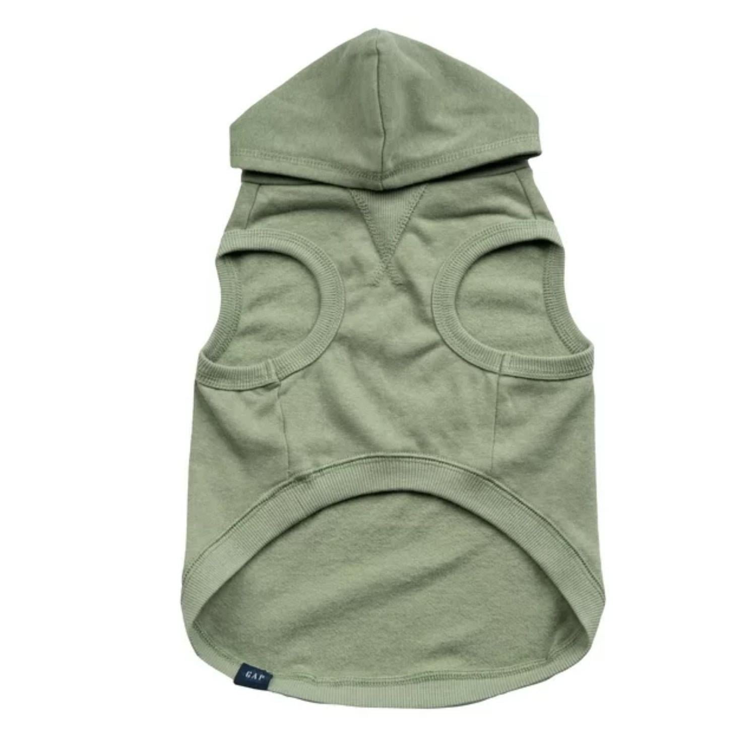 POLO CON CAPUCHA PARA PERRO GAP - VERDE - 3