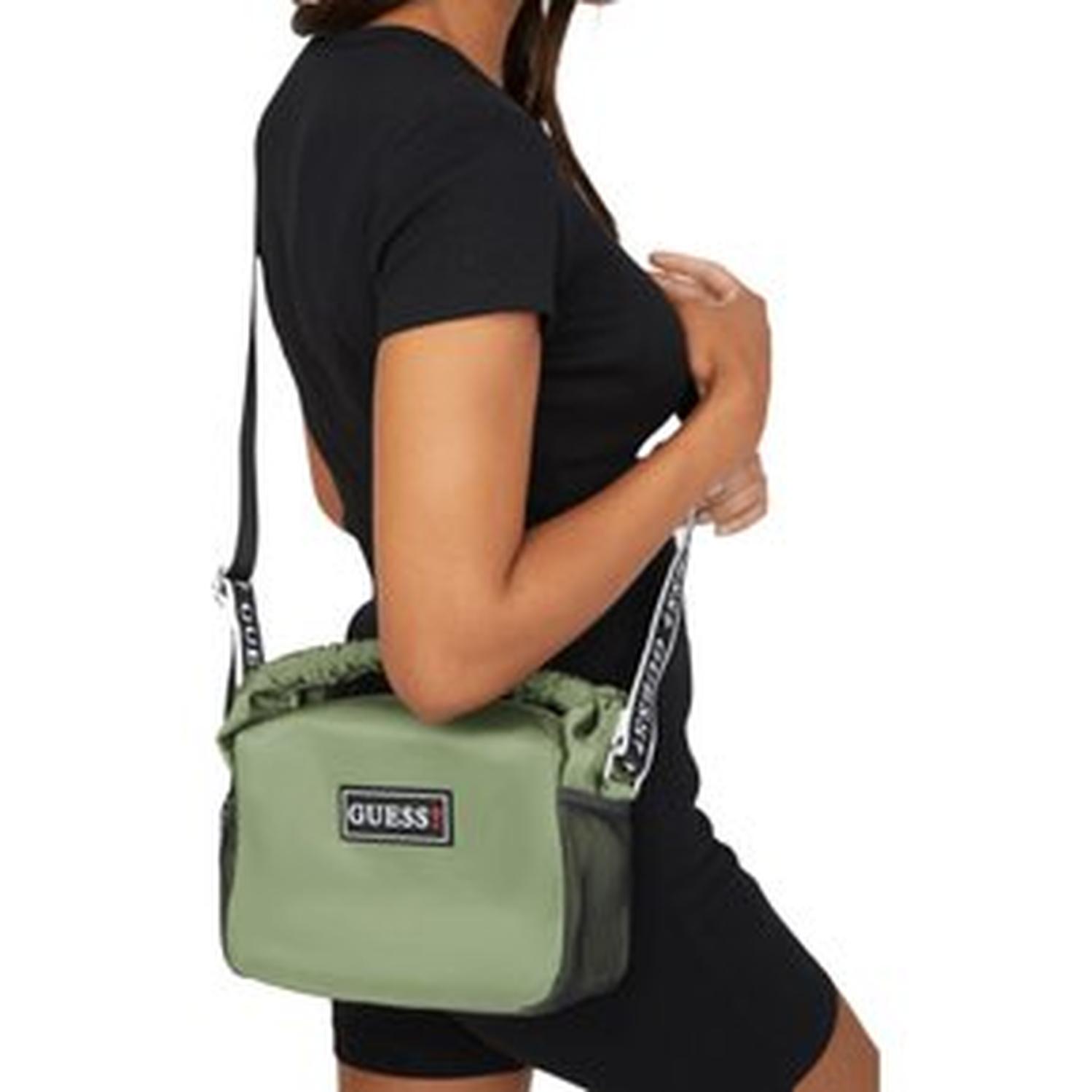 CARTERA O CROSSBODY GUESS KAYCE PARA MUJER VERDE TAMAÑO TALLA ÚNICA - 4