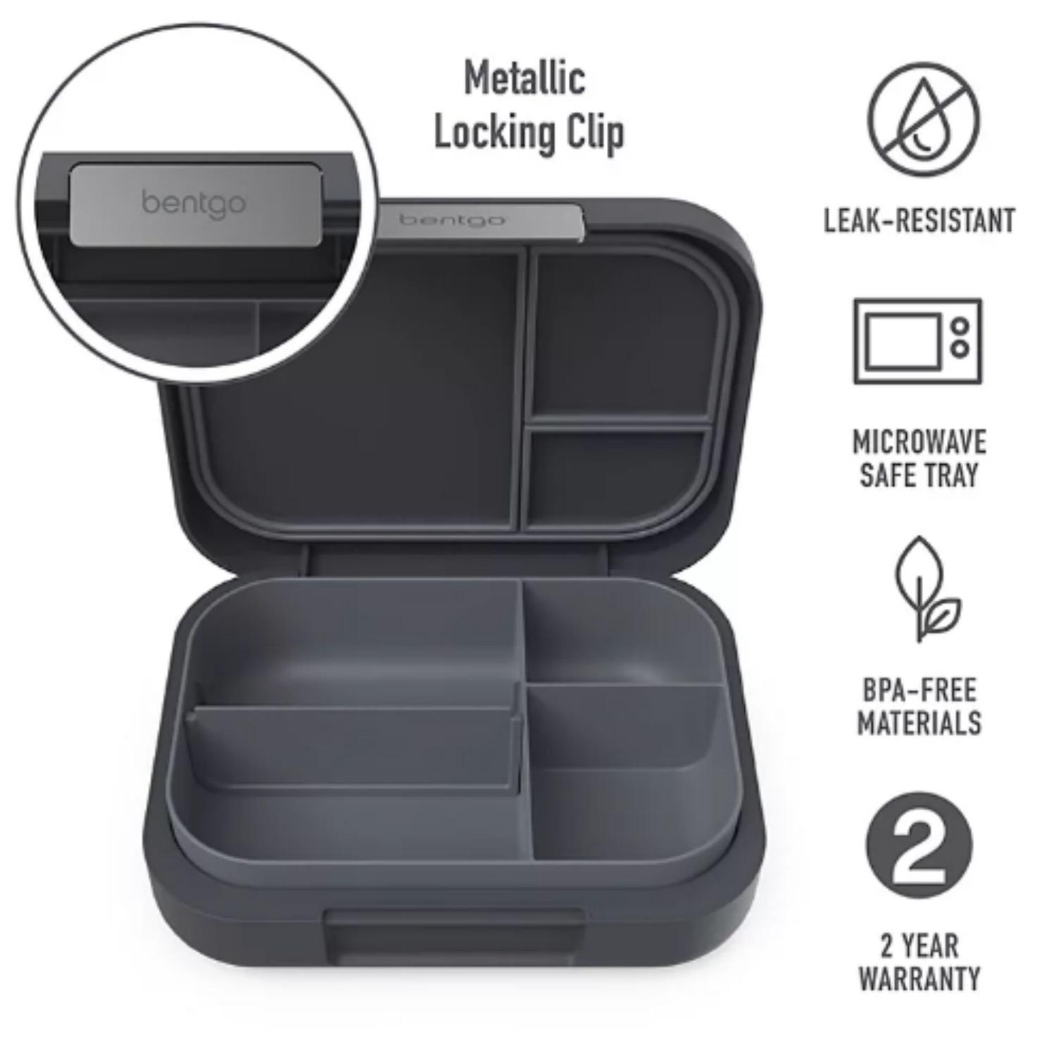 LONCHERA BENTGO MODERN LUNCH BOX ADULTOS - GRIS - 2