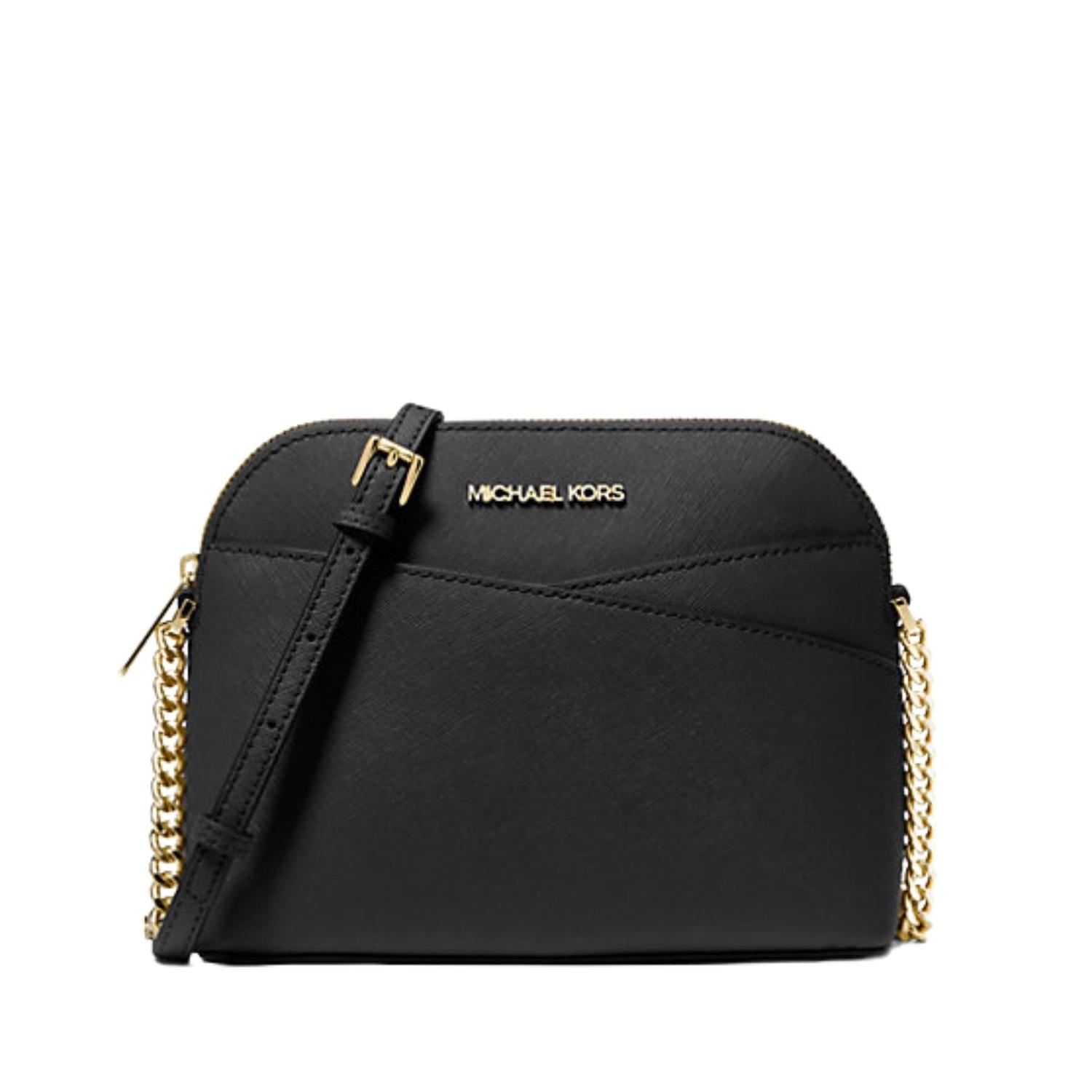CARTERA CROSSBODY MICHAEL KORS DOME DE CUERO SAFFIANO - NEGRO TAMAÑO TALLA ÚNICA - 1