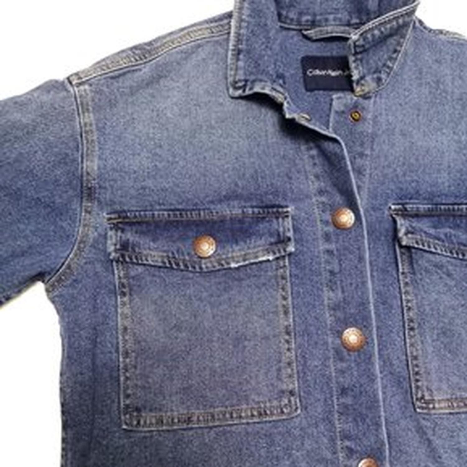 CASACA DE JEAN CALVIN KLEIN MUJER VAQUERA - 3