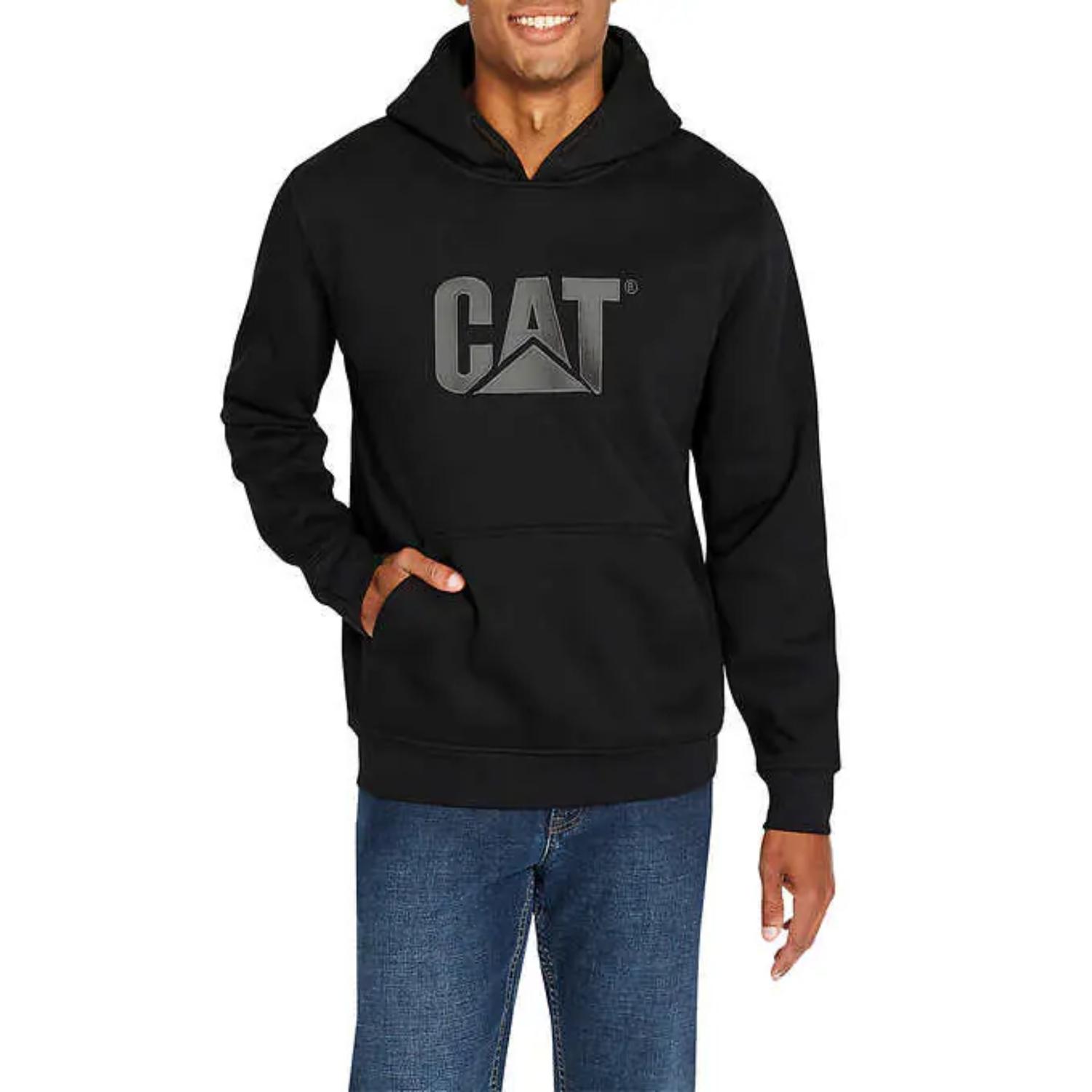 POLERA CON CAPUCHA CAT ADULTO HOMBRE - NEGRO - 1