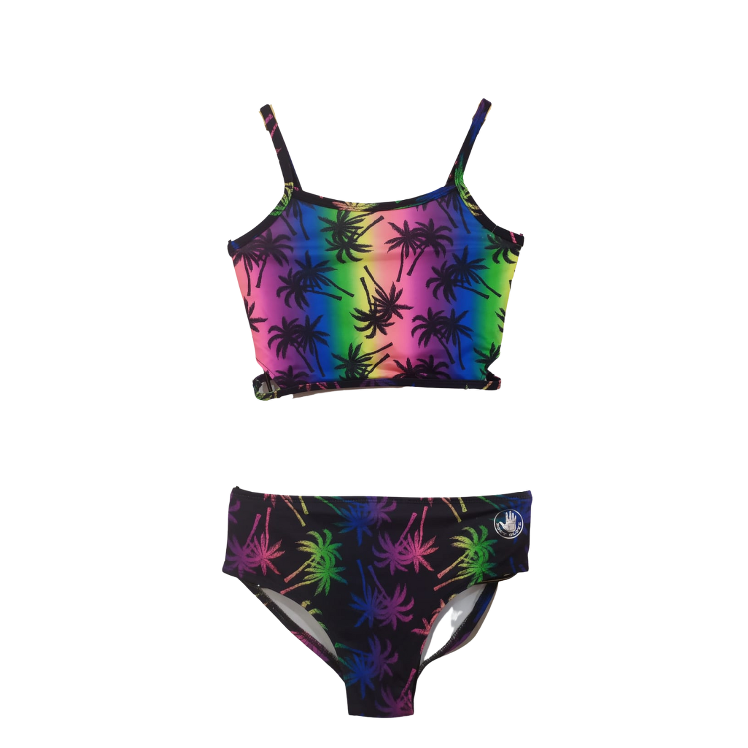 ROPA DE BAÑO BIKINI 2 PIEZAS PARA NIÑA BODY GLOVE - NEGRO - 1