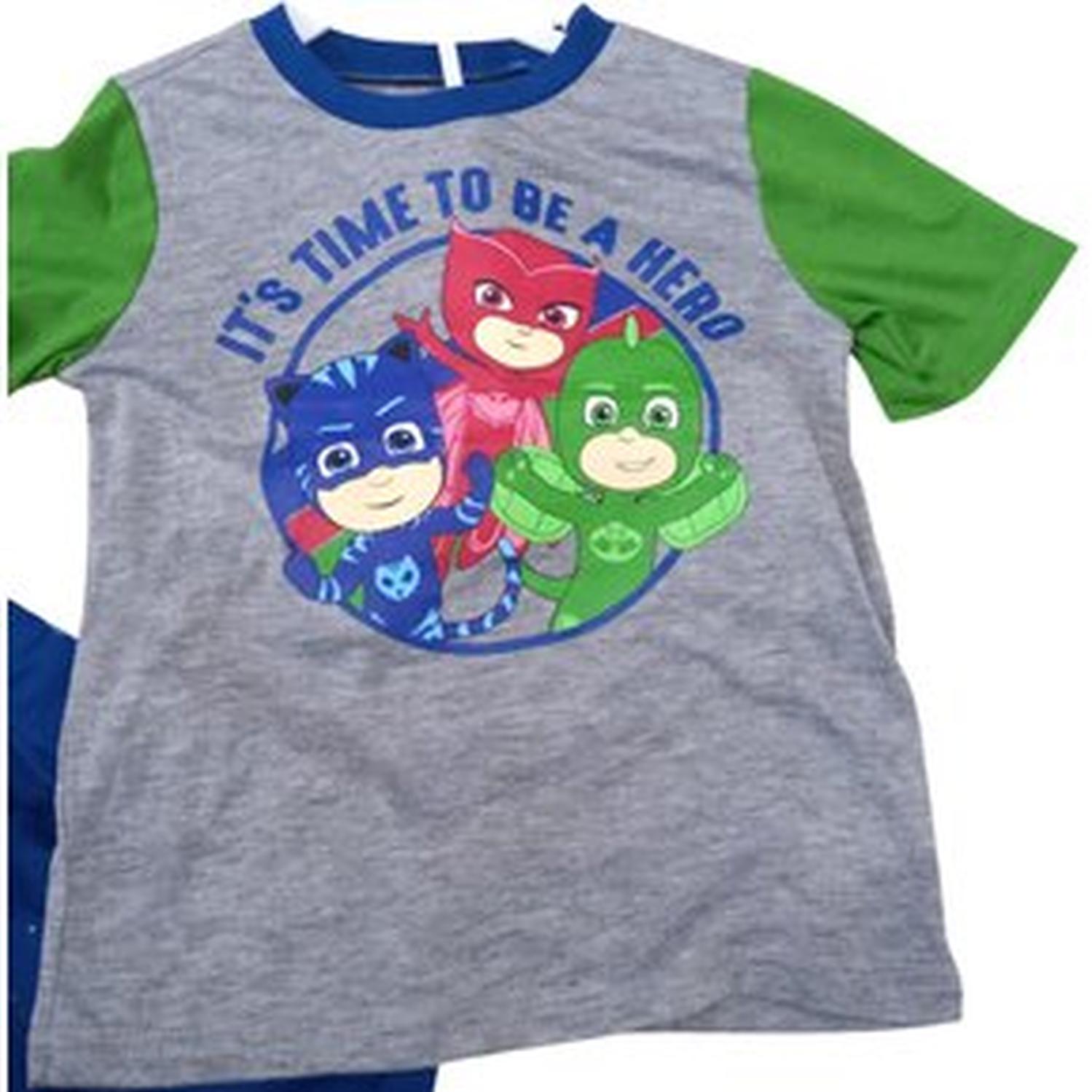 CONJUNTO 2 PIEZAS PJ MASK POLO DE MANGA CORTA Y SHORT - 2