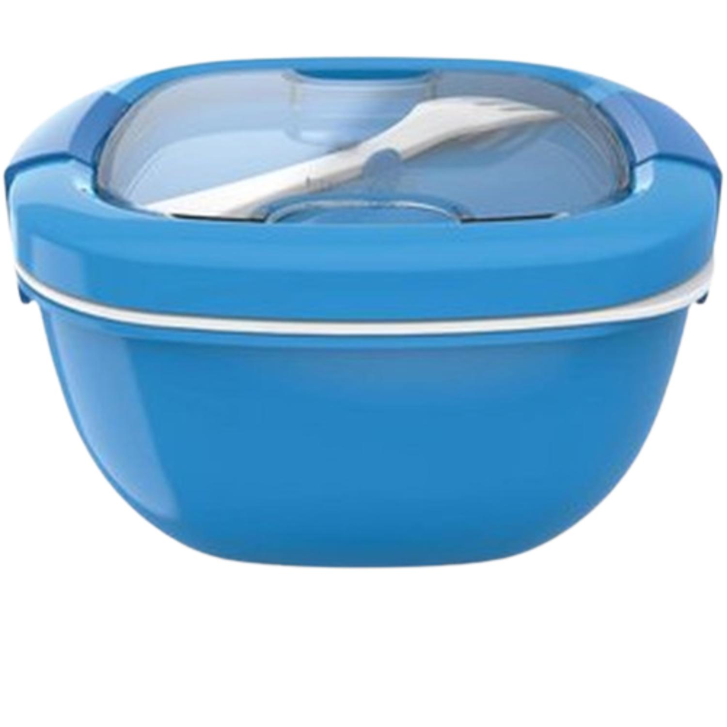 LONCHERA PARA ENSALADA SALAD BENTGO LUNCH BOX - CELESTE TAMAÑO TALLA ÚNICA - 1