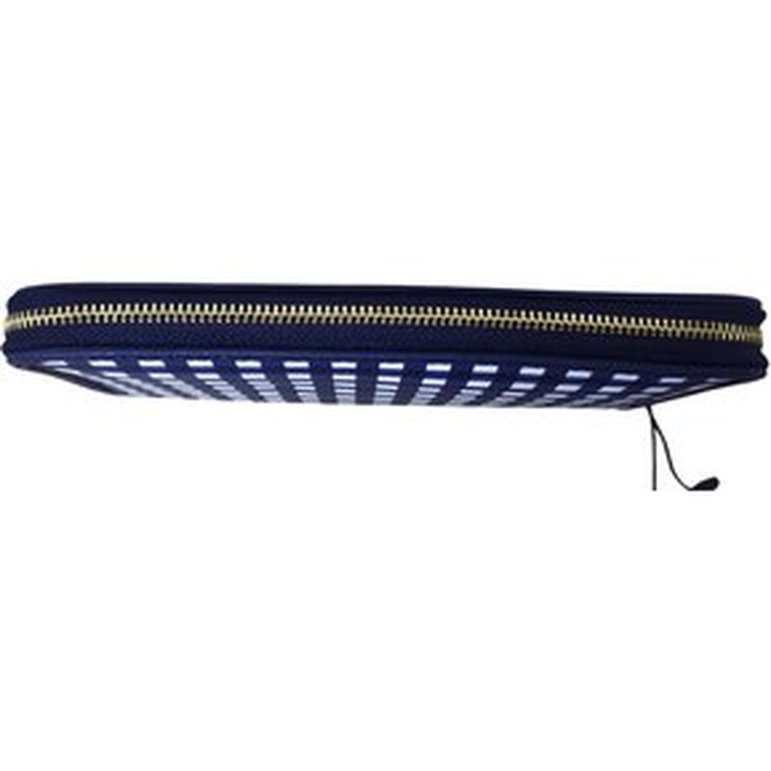 BILLETERA TOMMY HILFIGER GRANDE CON CIERRE CORE - AZUL TAMAÑO TALLA ÚNICA - 3