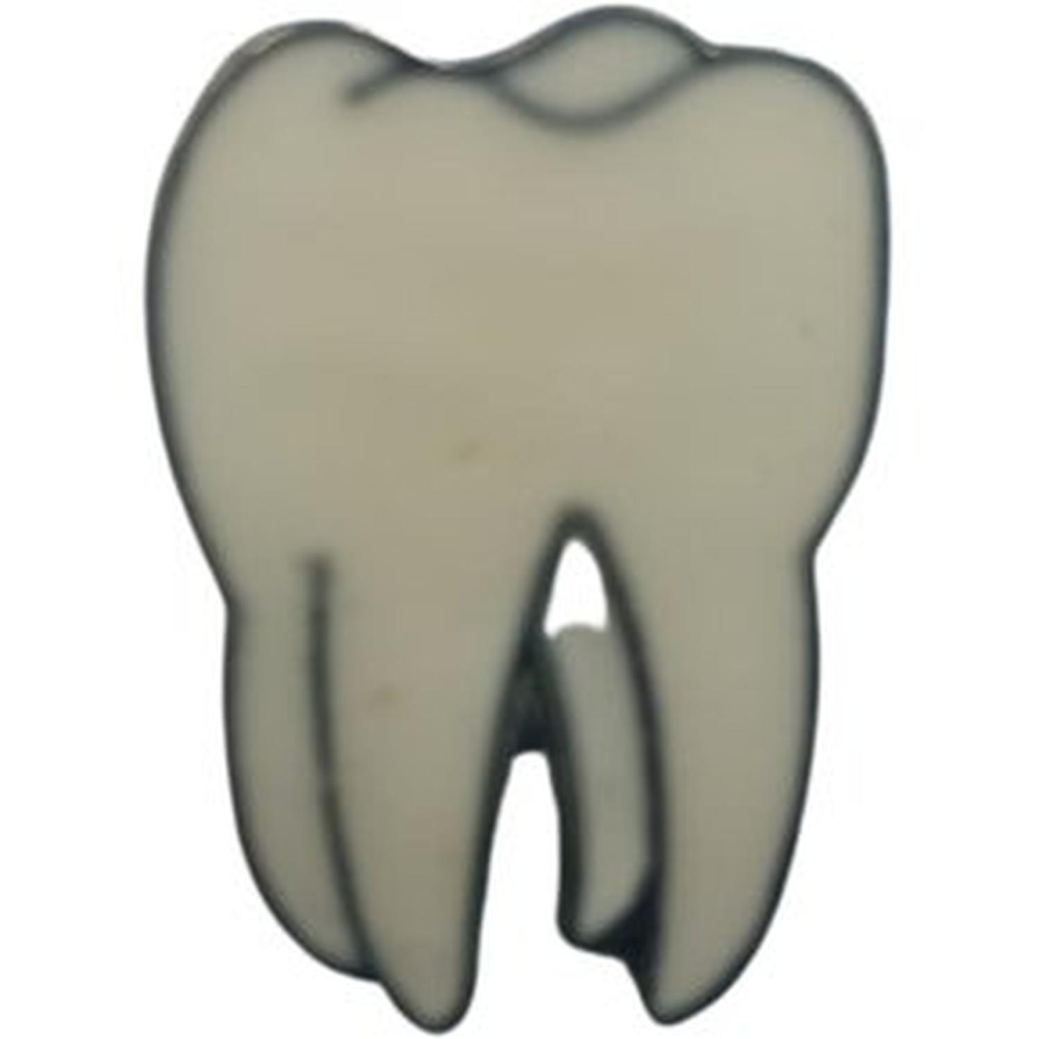 PIN O PINES DE METAL DISEÑO DIENTES DENTISTA PACKX5 TAMAÑO S - 5