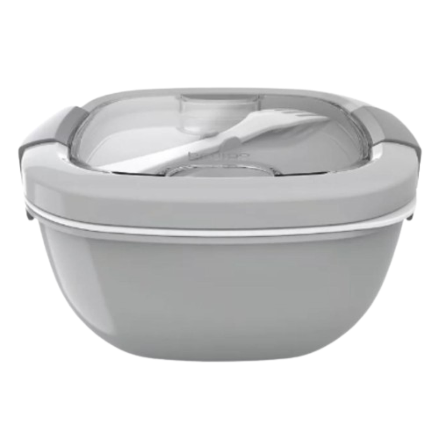LONCHERA PARA ENSALADA SALAD BENTGO LUNCH BOX - GRIS - 1