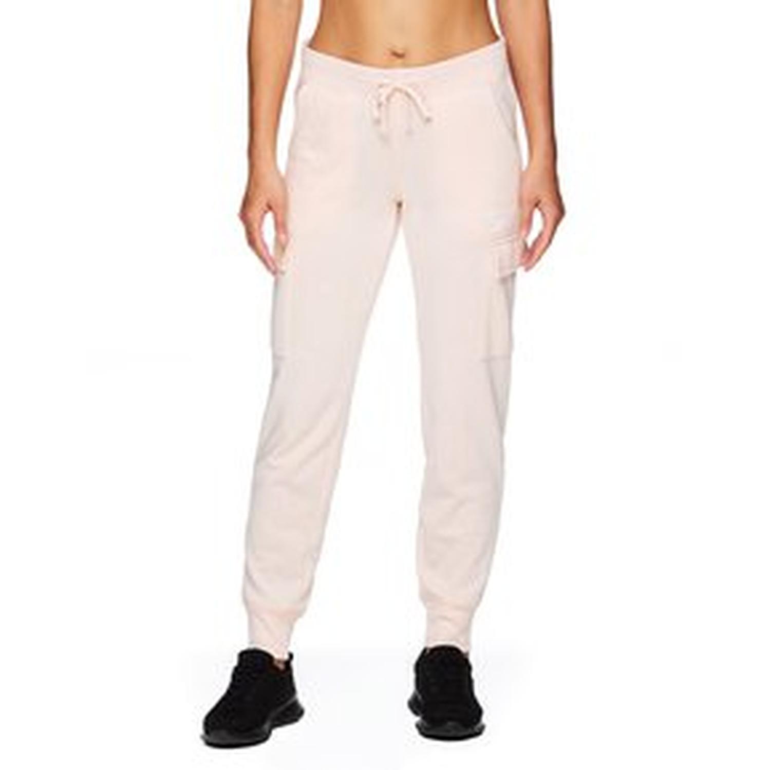PANTALON DE BUZO JOGGER REEBOK CUFFED MUJER BIG SIZE - ROSA - 2