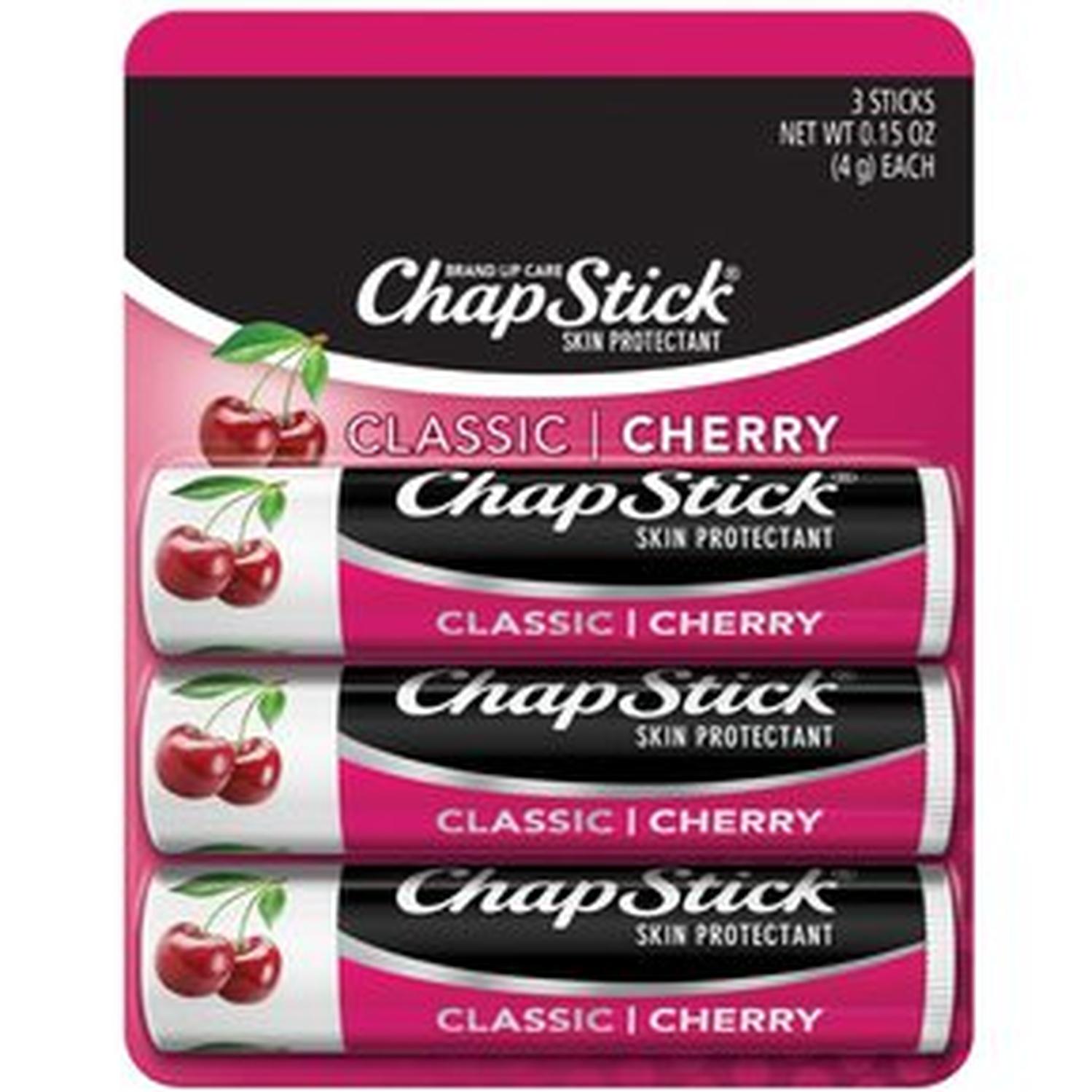 BÁLSAMO CHAPSTICK CHERRY PACKX3 TAMAÑO TALLA ÚNICA - 1