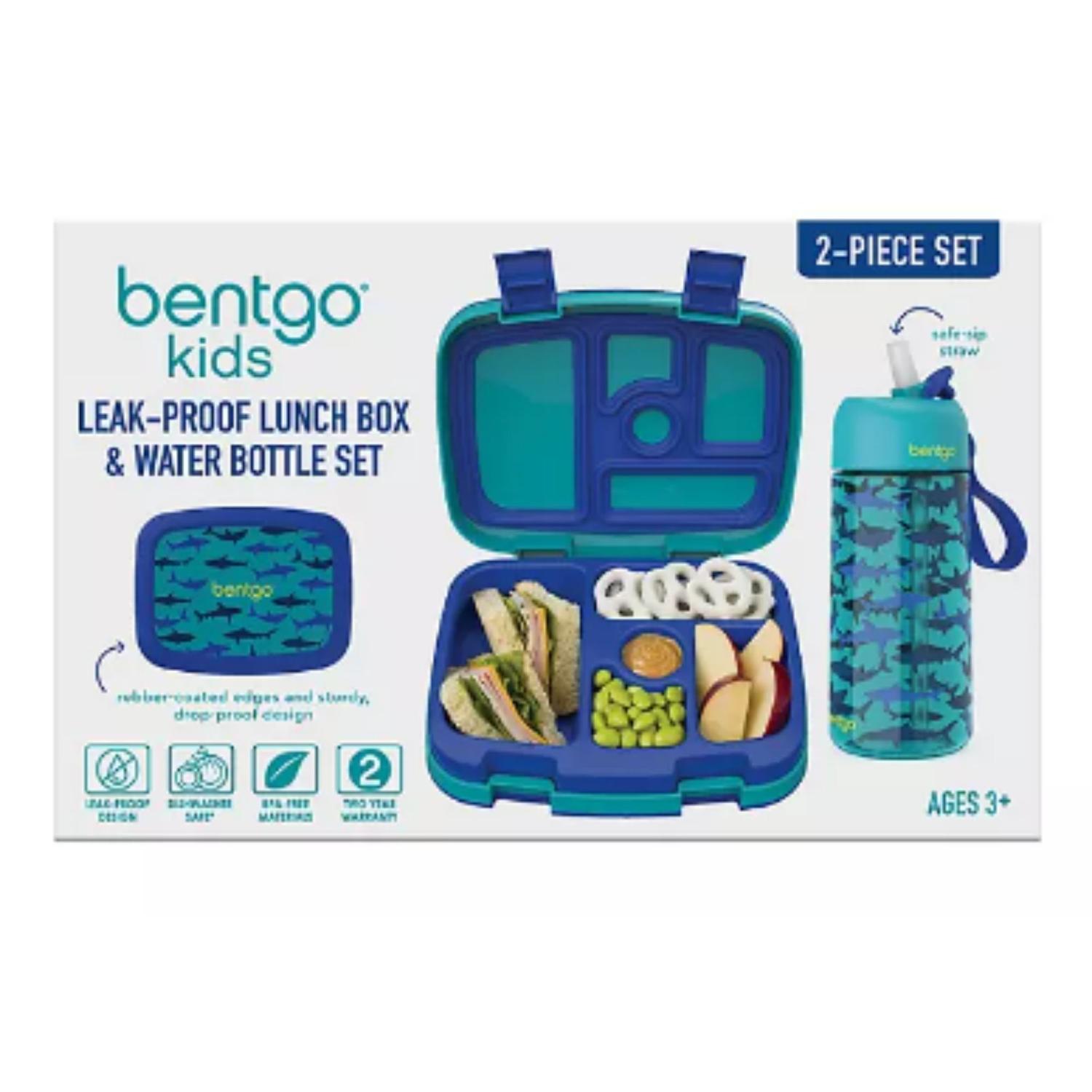 SET TOMATODO Y LONCHERA BENTGO KIDS - TIBURONES TAMAÑO TALLA ÚNICA - 5