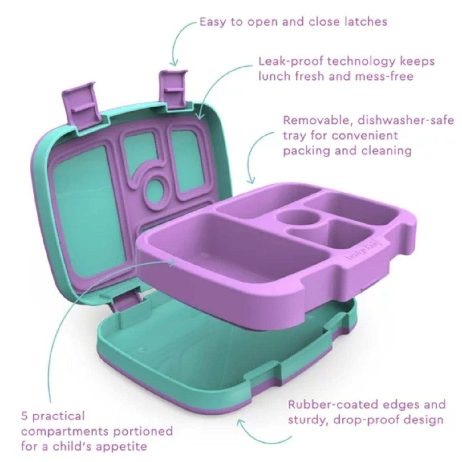 LONCHERA BENTGO KIDS LUNCH BOX - SIRENITA - 4