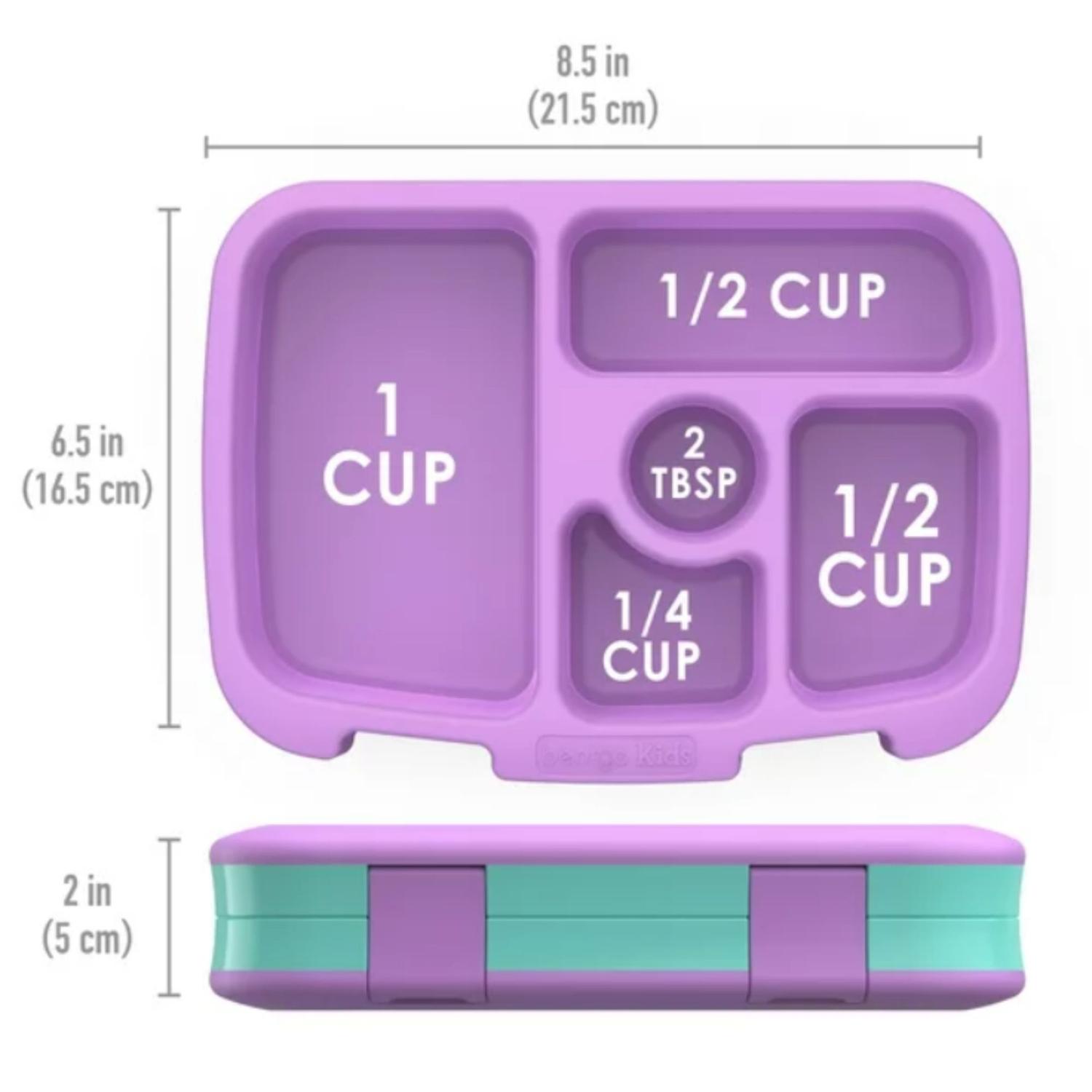LONCHERA BENTGO KIDS LUNCH BOX - SIRENITA - 5