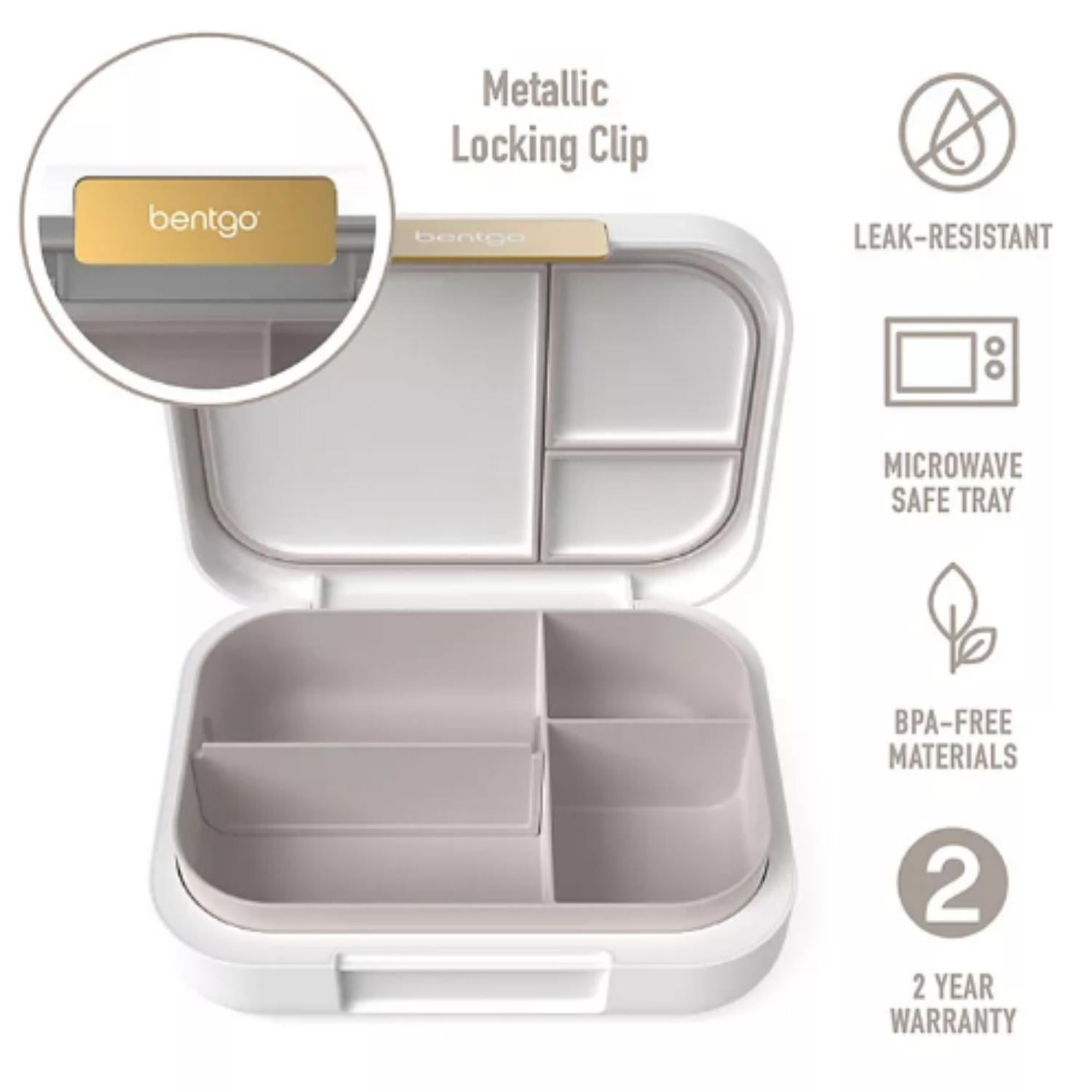 LONCHERA BENTGO MODERN LUNCH BOX ADULTOS - BLANCO - 3