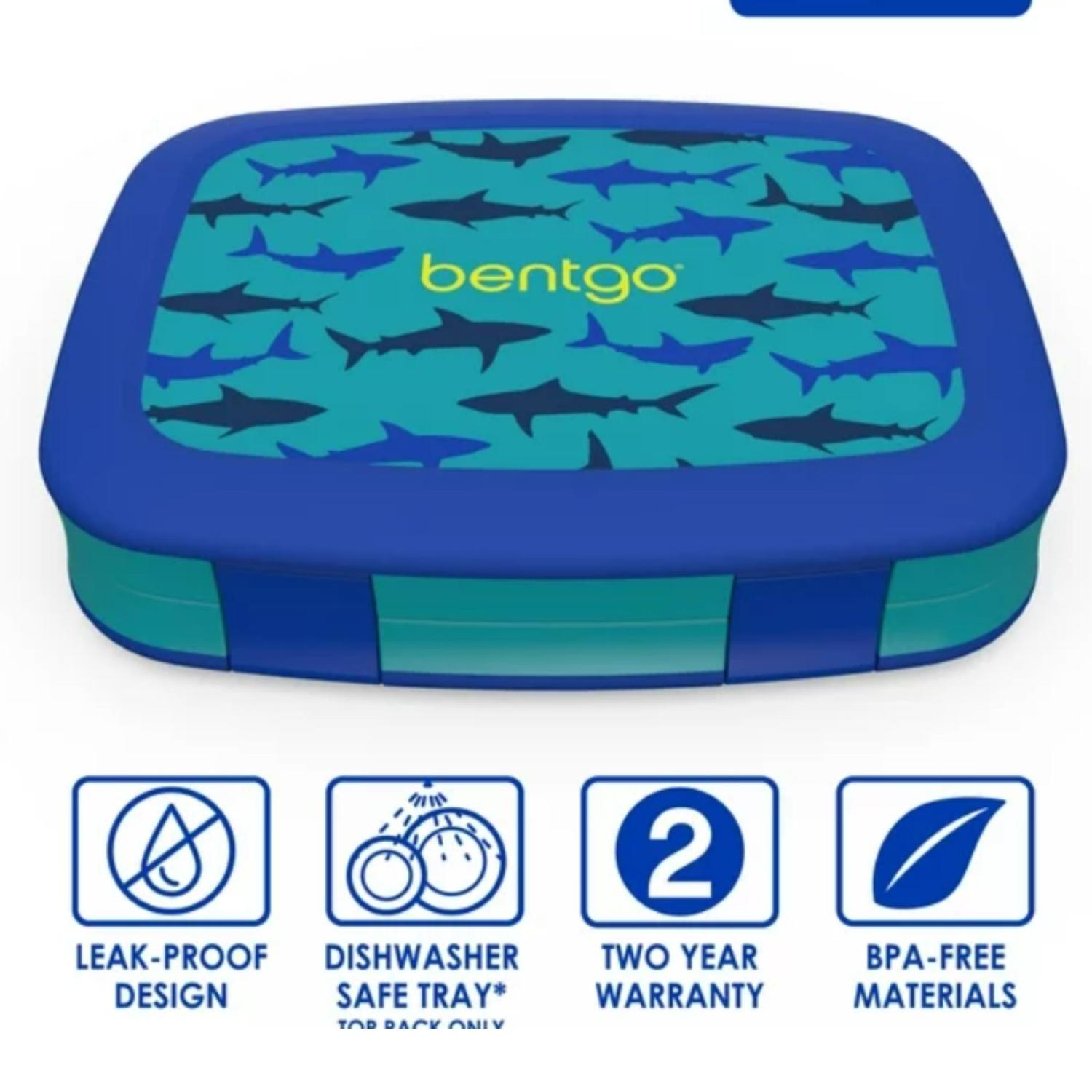 LONCHERA BENTGO KIDS LUNCH BOX - TIBURONES - 2
