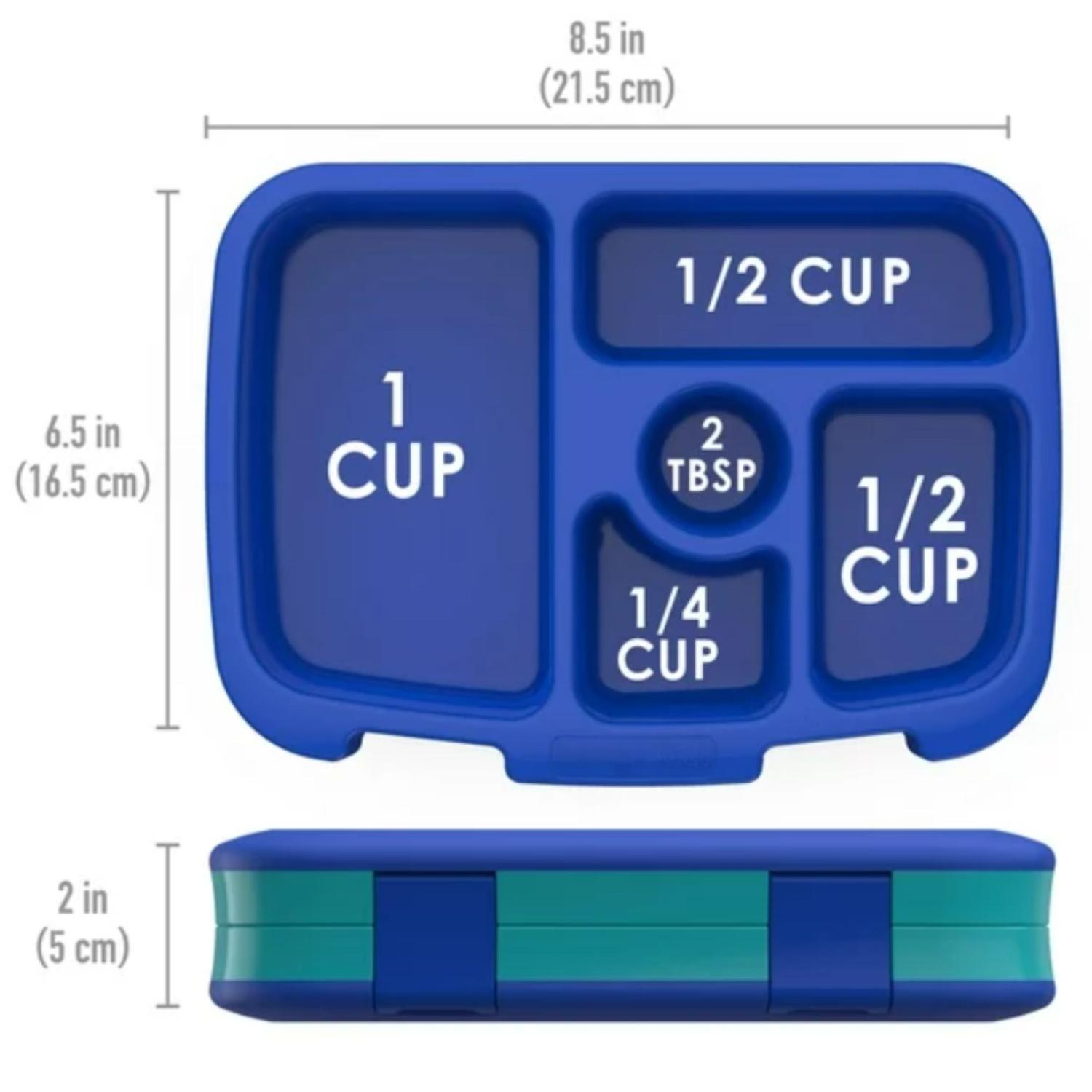 LONCHERA BENTGO KIDS LUNCH BOX - TIBURONES - 4