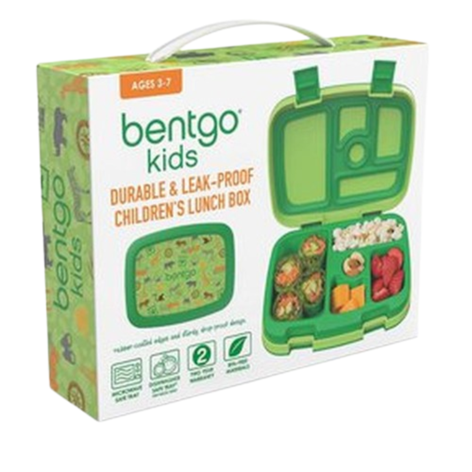LONCHERA BENTGO KIDS - ANIMALITOS DE LA SELVA TAMAÑO TALLA ÚNICA - 1