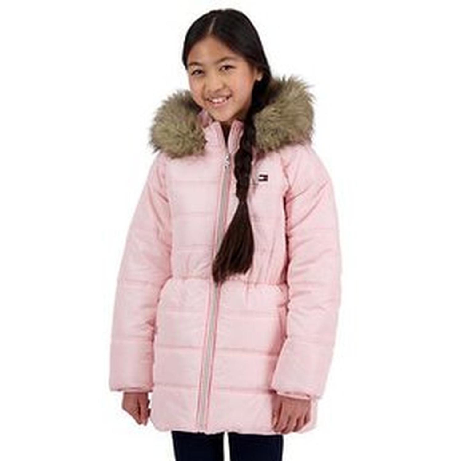 CASACA TOMMY HILFIGER PARA NIÑA ROSADO - 1